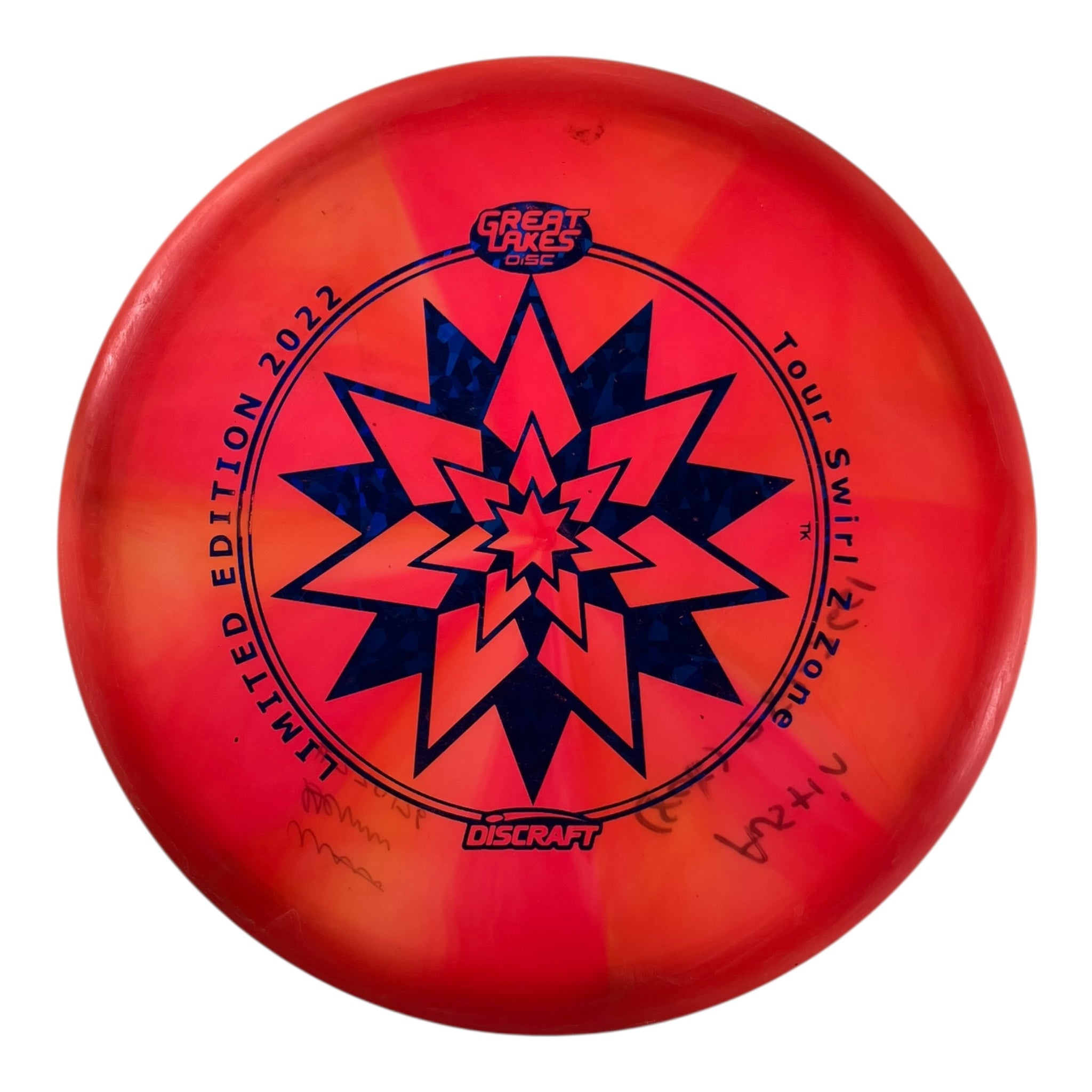Discraft Zone - Used Good | Z Swirl | Orange/Blue 175g (Great Lakes 2022) Disc Golf