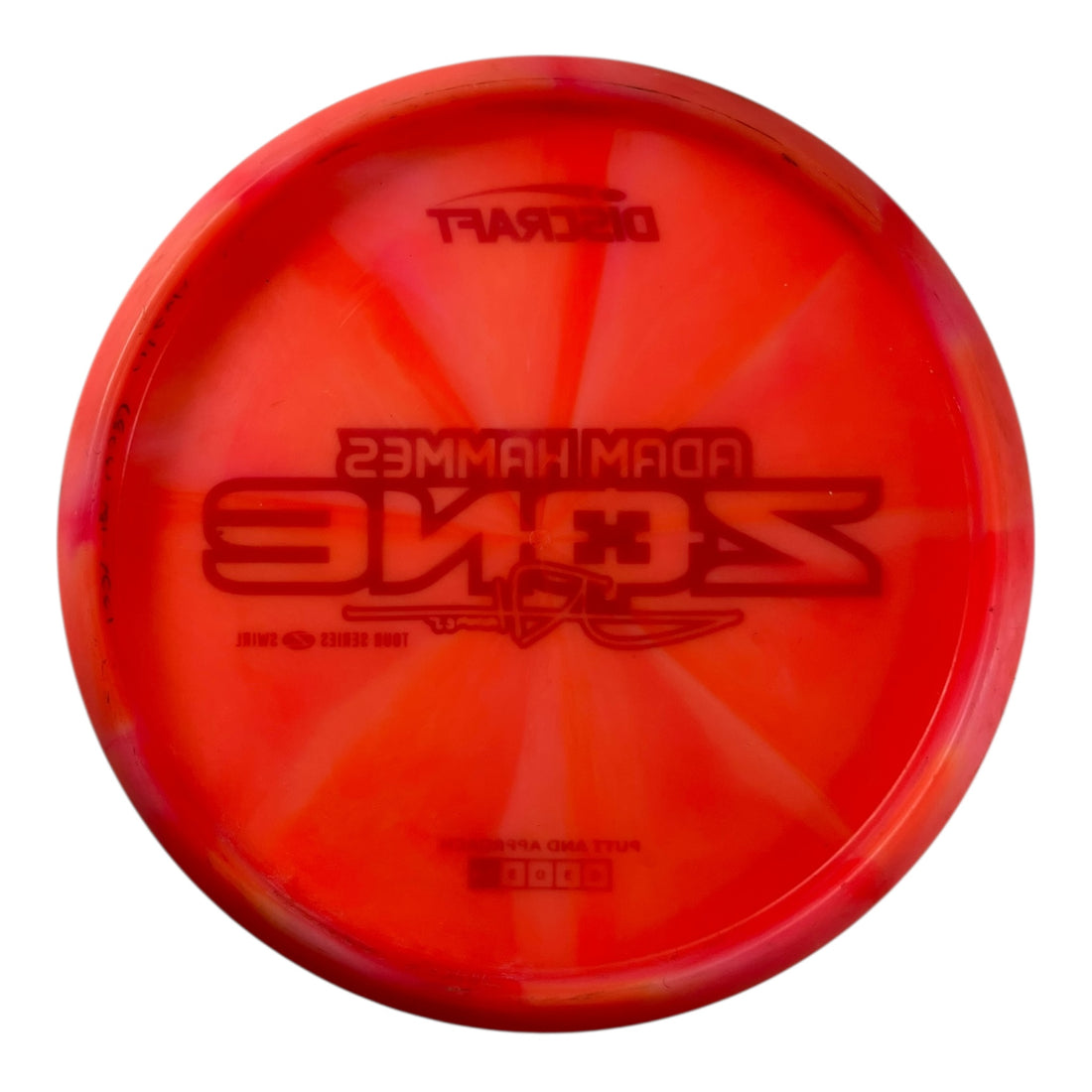 Discraft Zone - Used Good | Z Swirl | Orange/Red 174g (Adam Hammes) Disc Golf