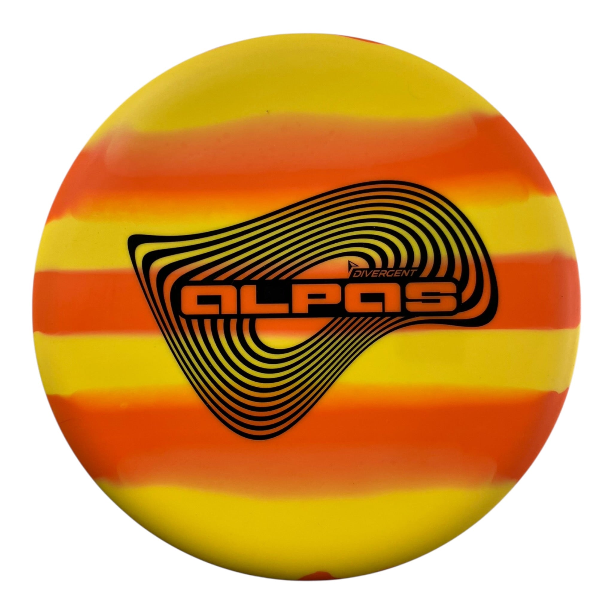 Divergent Discs Alpas | StayPut | Orange/Black 176g Disc Golf
