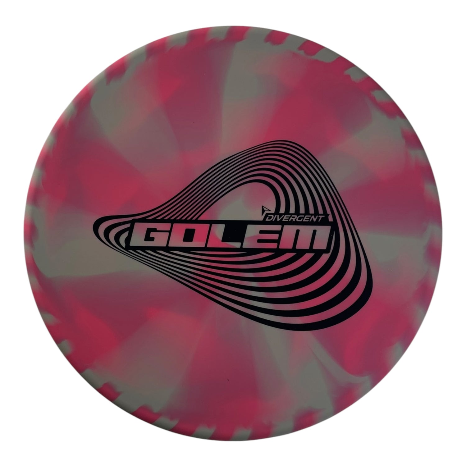 Divergent Discs Golem | StayPut | Pink/Grey/Black 172g Disc Golf