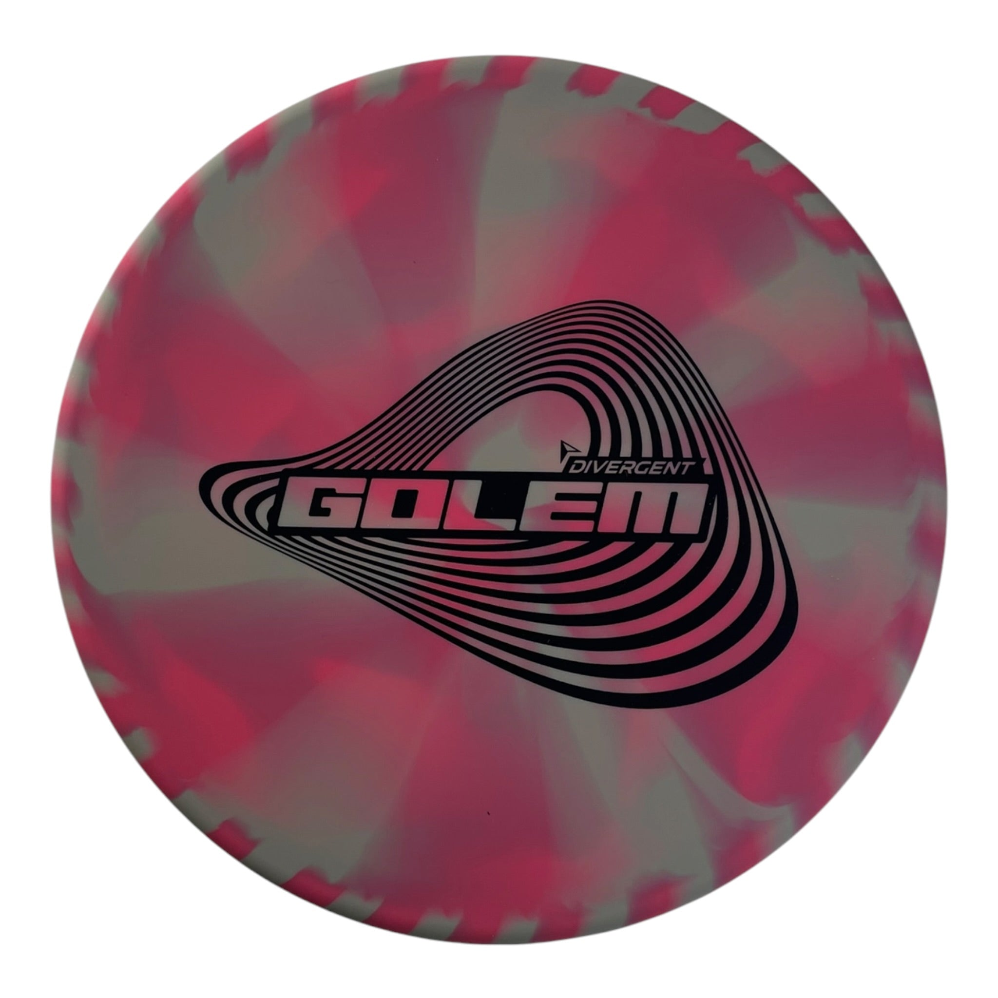 Divergent Discs Golem | StayPut | Pink/Grey/Black 172g Disc Golf