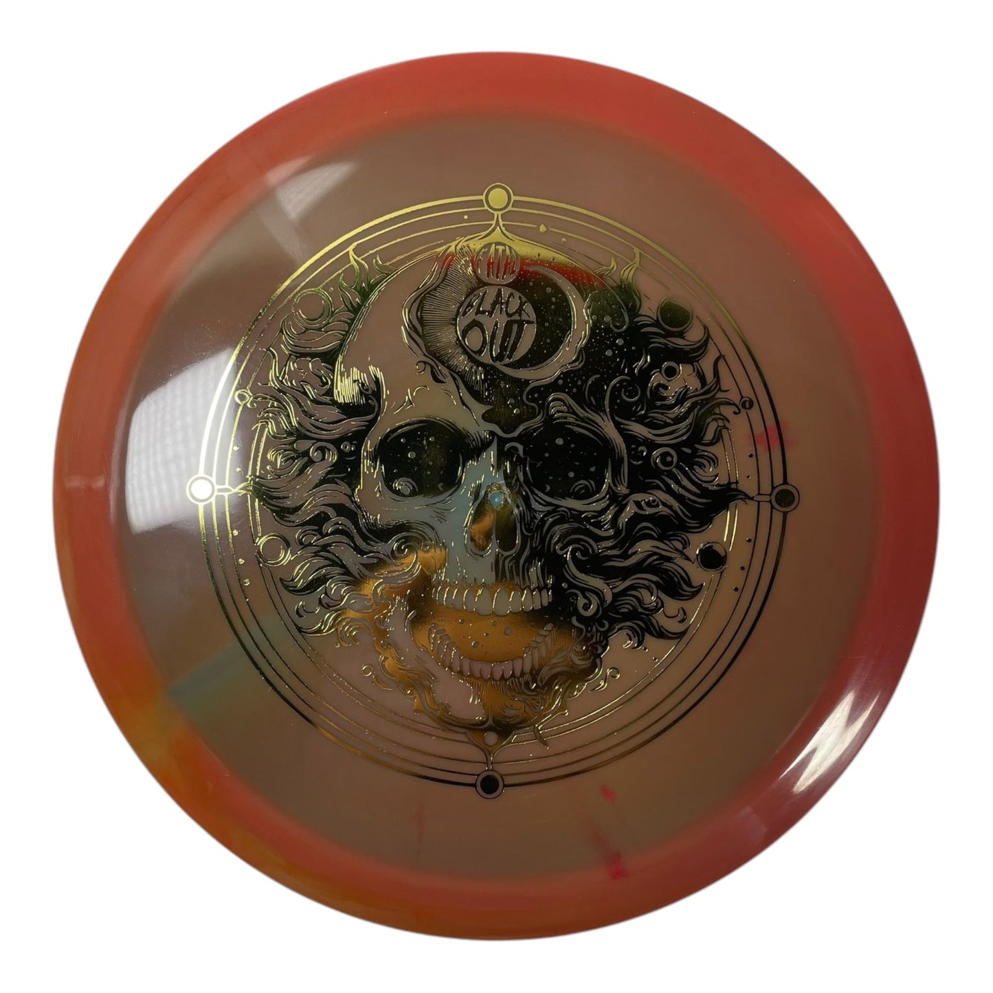 Doomsday Discs Blackout | Fatal | Orange/Gold 174g Disc Golf