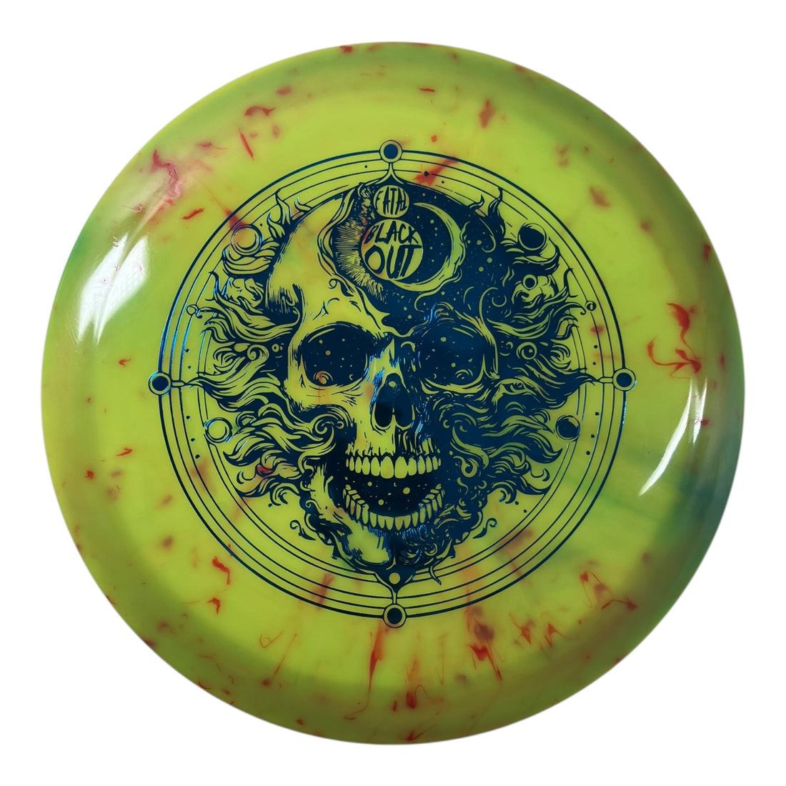 Doomsday Discs Blackout | Fatal | Lime/Blue 174g Disc Golf