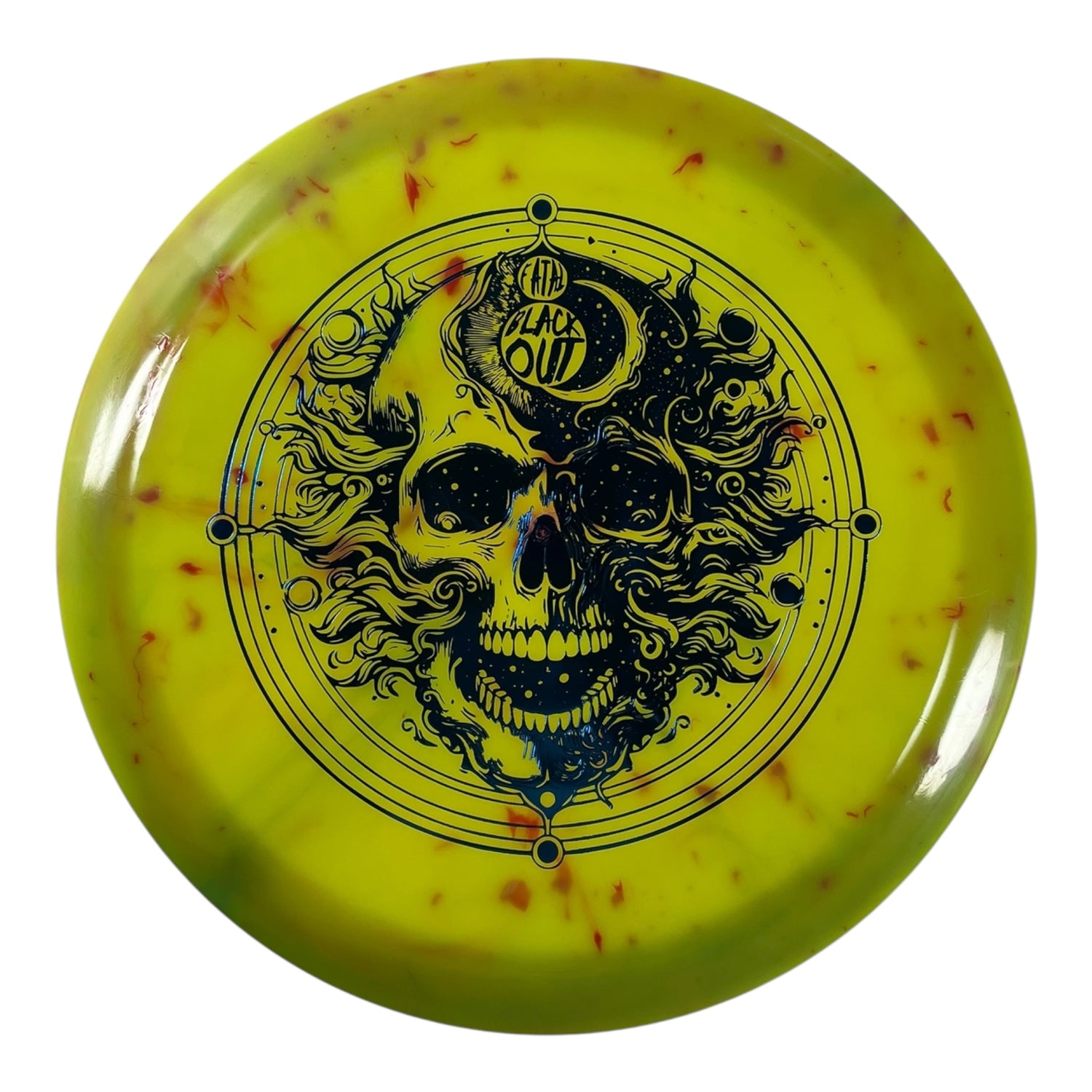 Doomsday Discs Blackout | Fatal | Yellow/Blue 173g Disc Golf