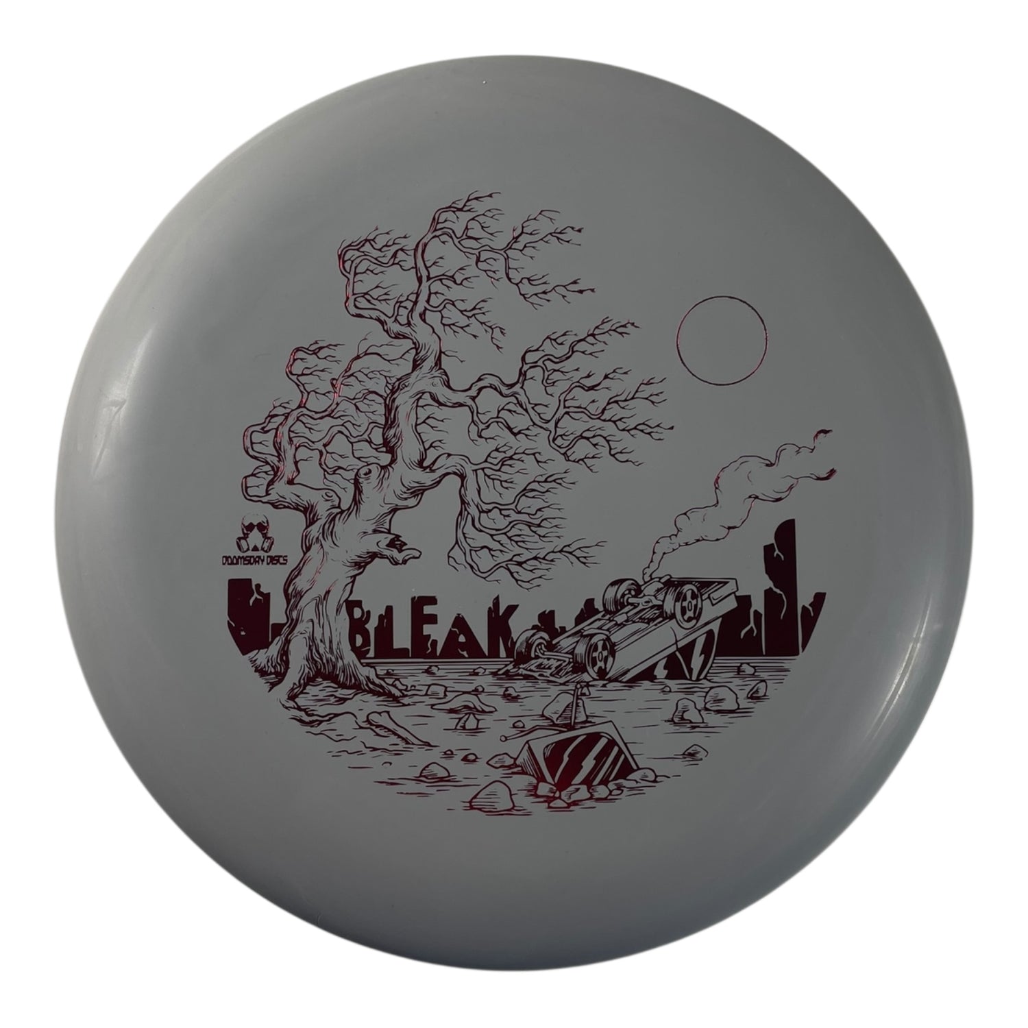 Doomsday Discs Bleak | Ration | Grey/Red 170g Disc Golf
