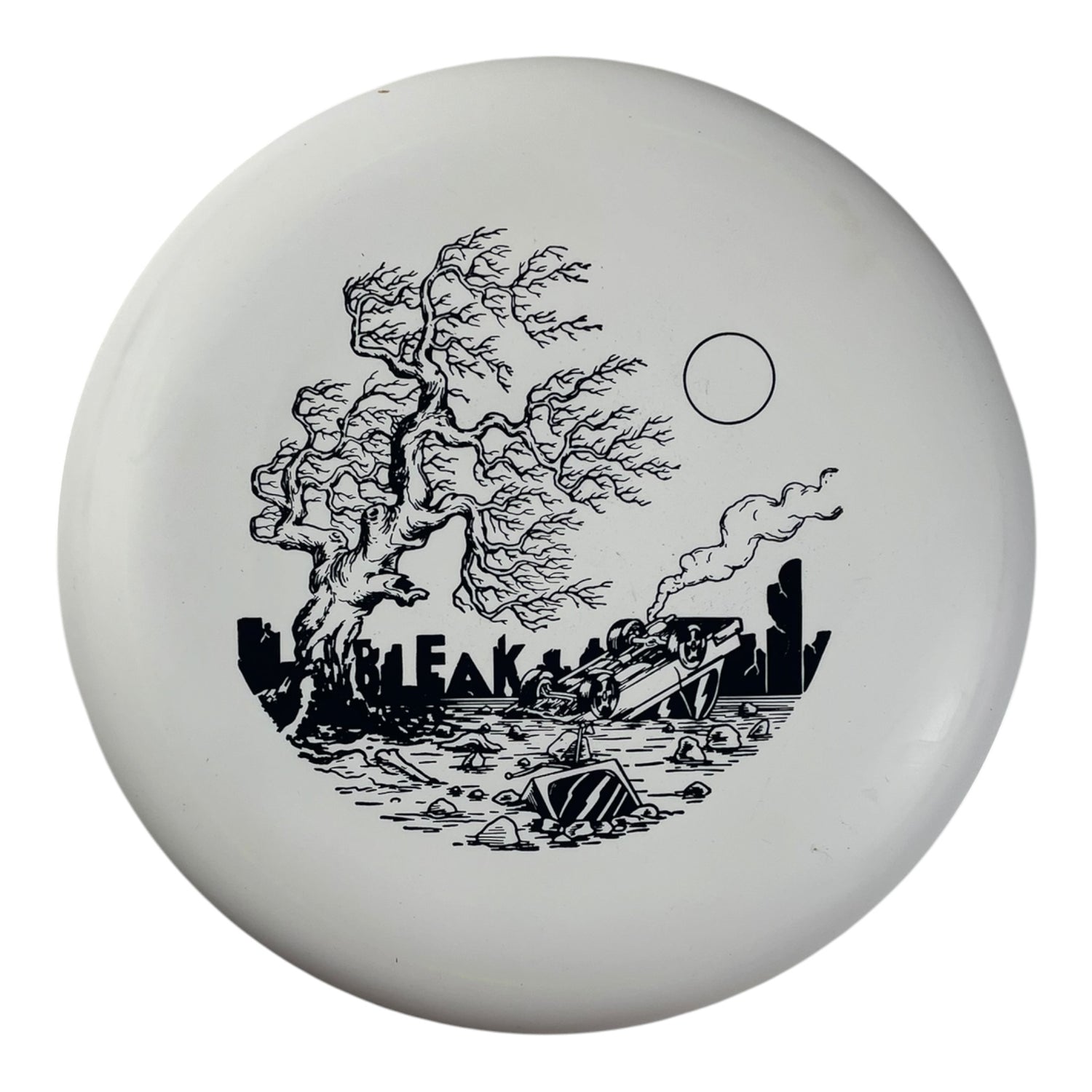 Doomsday Discs Bleak | Ration | White/Black 170g Disc Golf