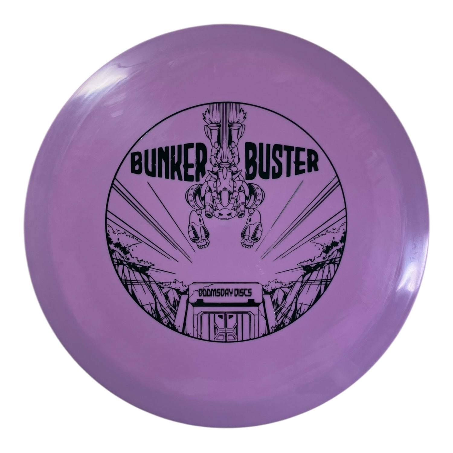 Doomsday Discs Bunker Buster | Survival | Purple/Green 197-198g (Retooled) Disc Golf