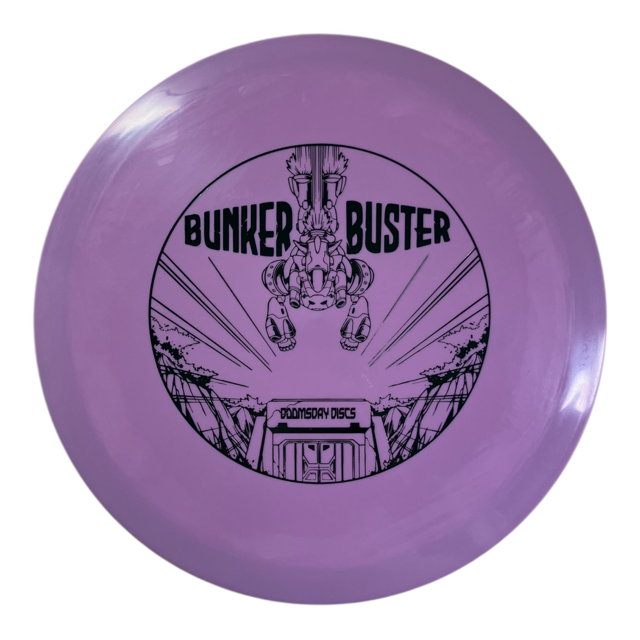 Doomsday Discs Bunker Buster | Survival | Purple/Green 197-198g (Retooled) Disc Golf