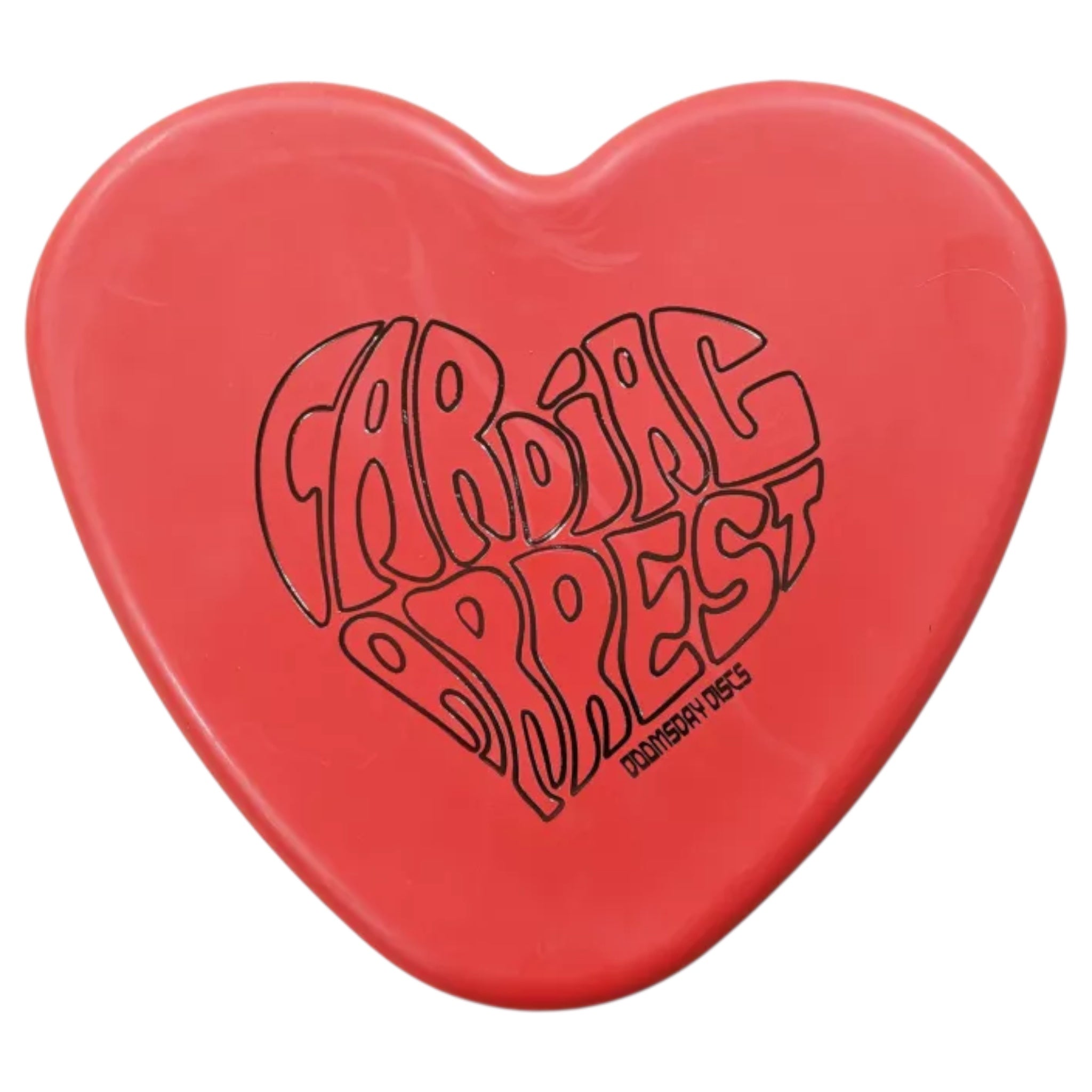 Doomsday Discs Cardiac Arrest | Ration | Pink 177+g (First Heart-Shaped Disc) Disc Golf