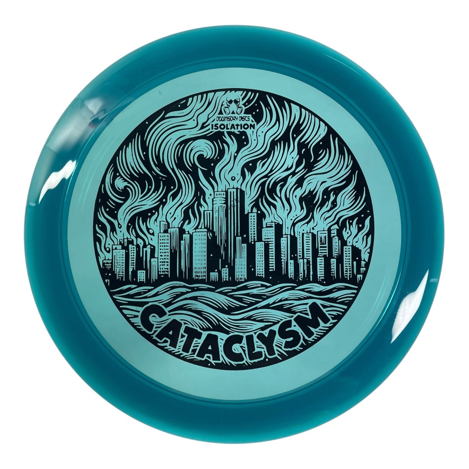 Doomsday Discs Cataclysm | Isolation | Blue/Black 175-176g Disc Golf