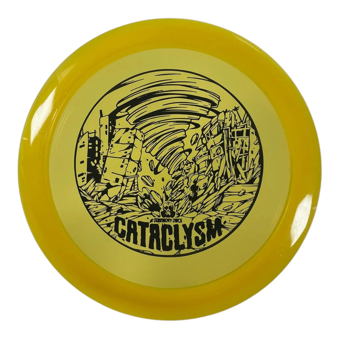 Doomsday Discs Cataclysm | Isolation | Yellow/Black 177g Disc Golf