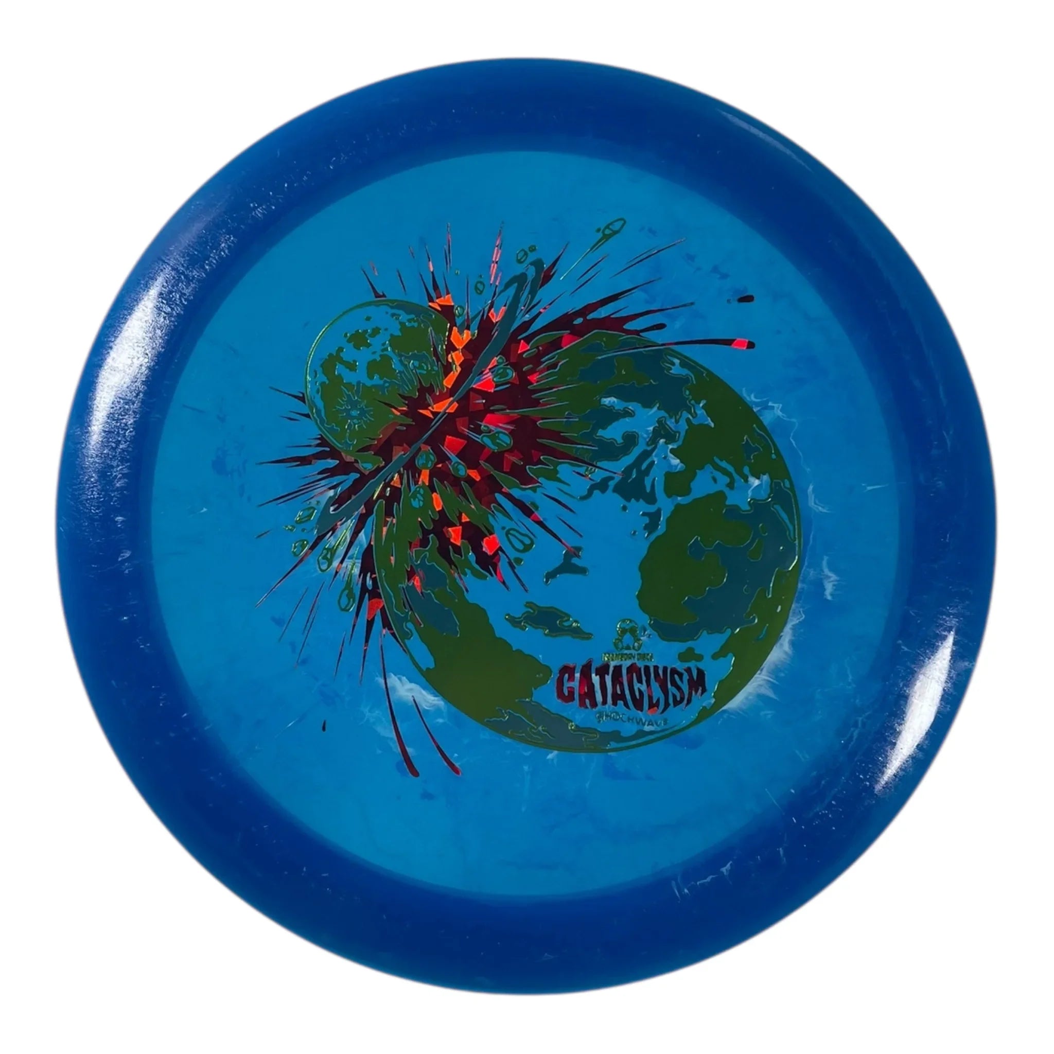Doomsday Discs Cataclysm | Shockwave | Blue/Green 177g Disc Golf
