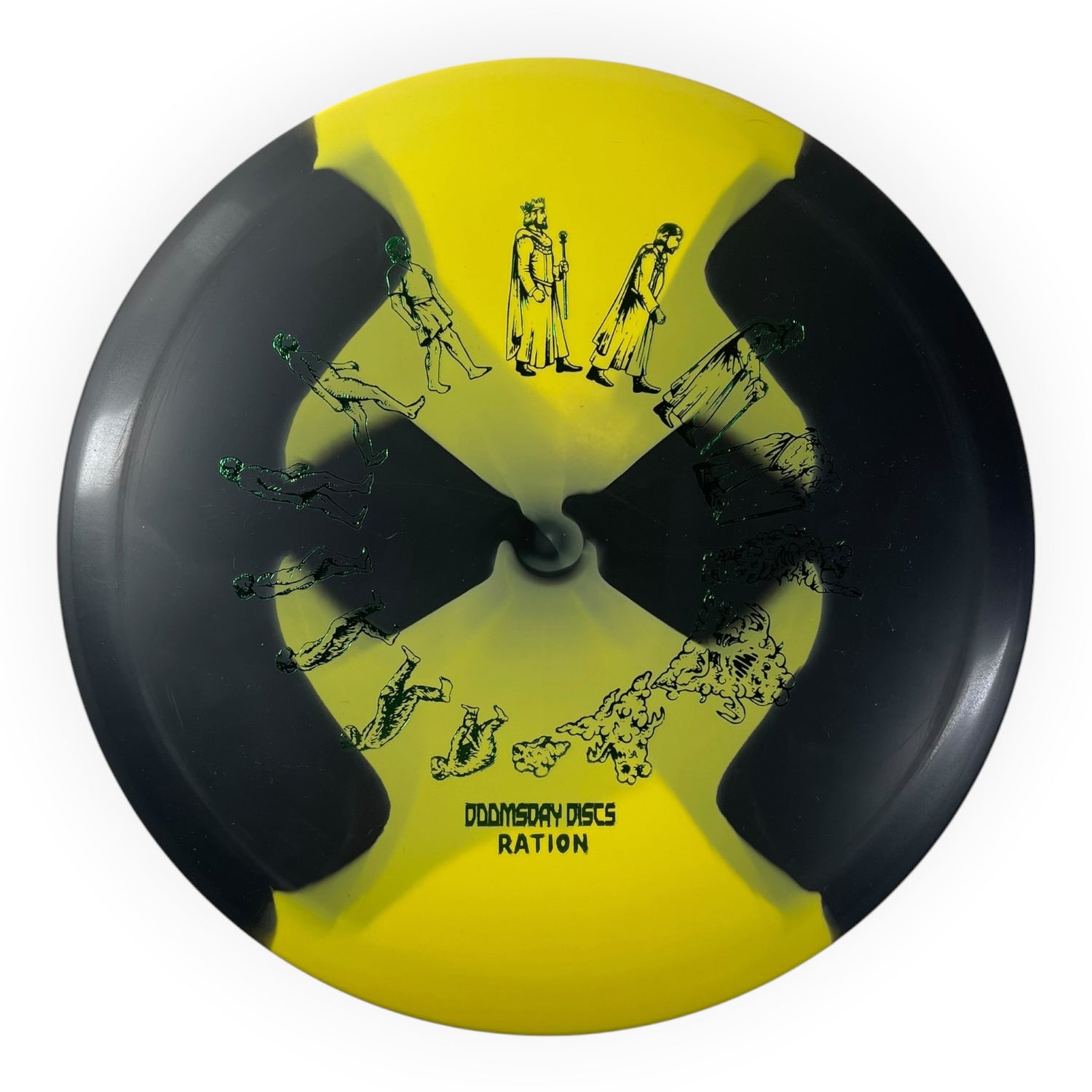 Doomsday Discs Chemtrail | Ration | Yellow/Green 173-174g Disc Golf