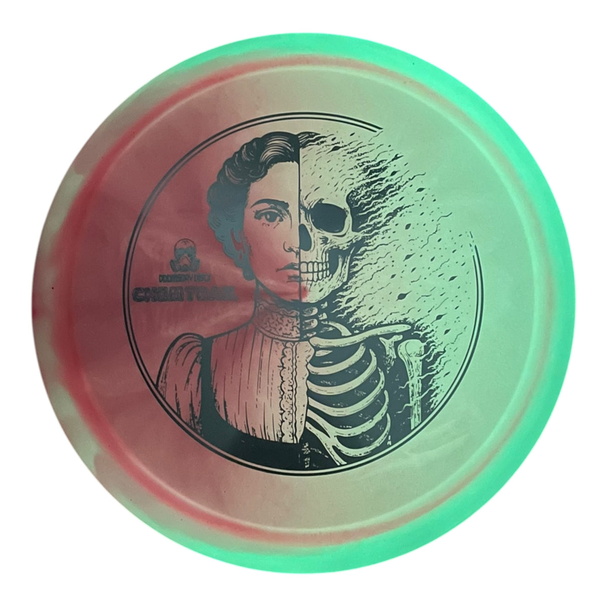 Doomsday Discs Chemtrail | Retina Glow | Pink/Light Blue/Glow 175-176g (Special Edition) Disc Golf