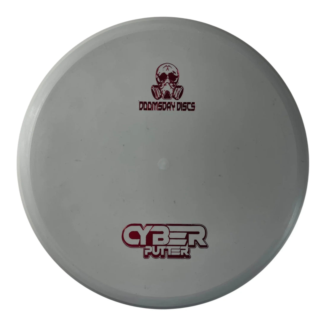 Doomsday Discs Cyber Putter | Ration | Grey/Red 173g Disc Golf