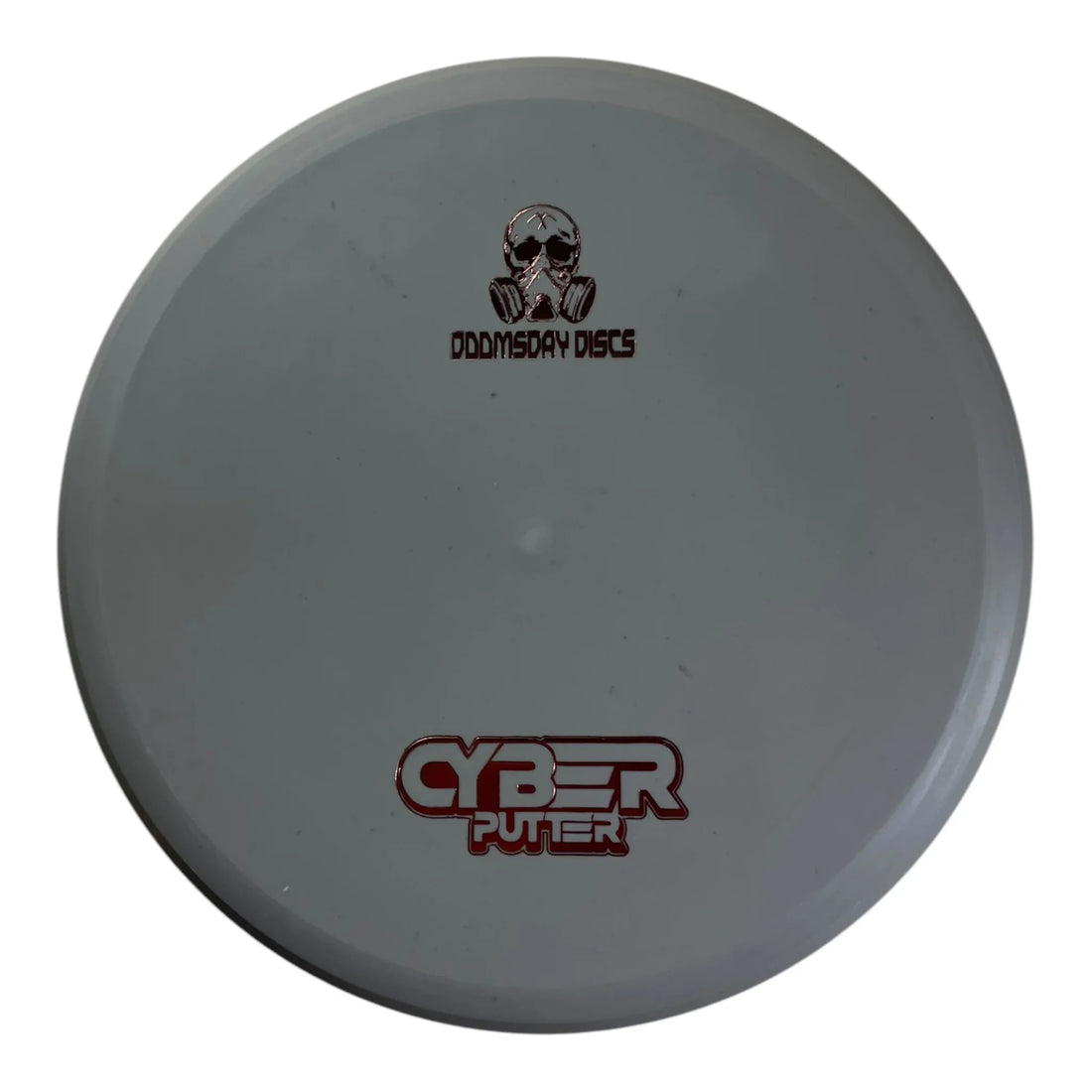 Doomsday Discs Cyber Putter | Ration | Grey/Silver 173g Disc Golf