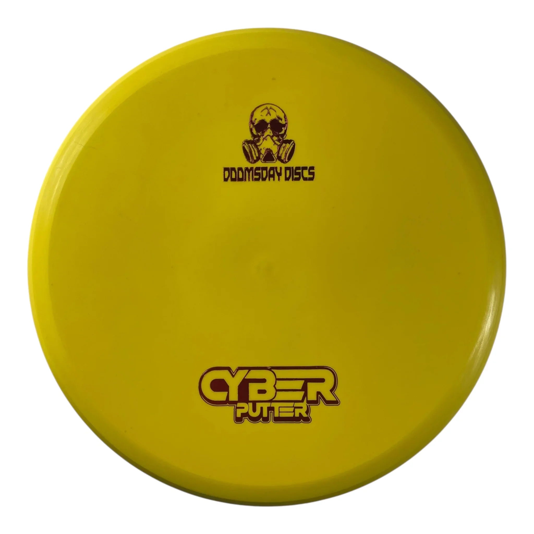 Doomsday Discs Cyber Putter | Ration | Yellow/Red 175g Disc Golf