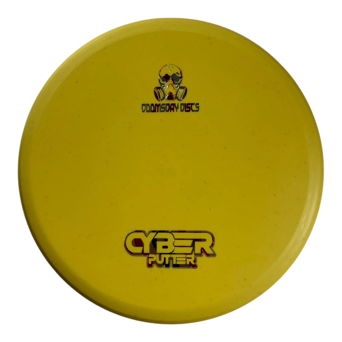 Doomsday Discs Cyber Putter | Ration | Yellow/USA 174g Disc Golf