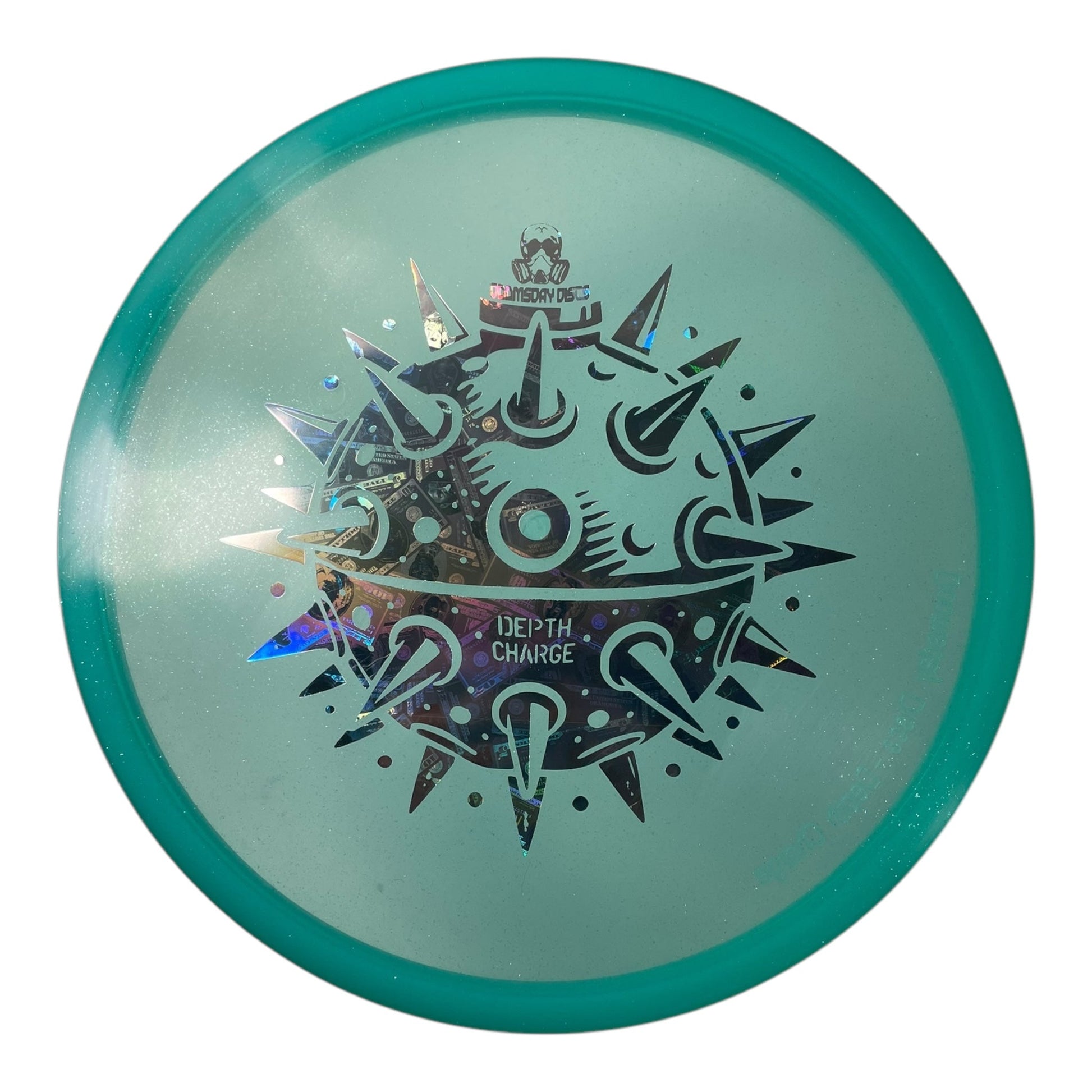 Doomsday Discs Depth Charge | Clandestine | Blue/Silver 182g Disc Golf