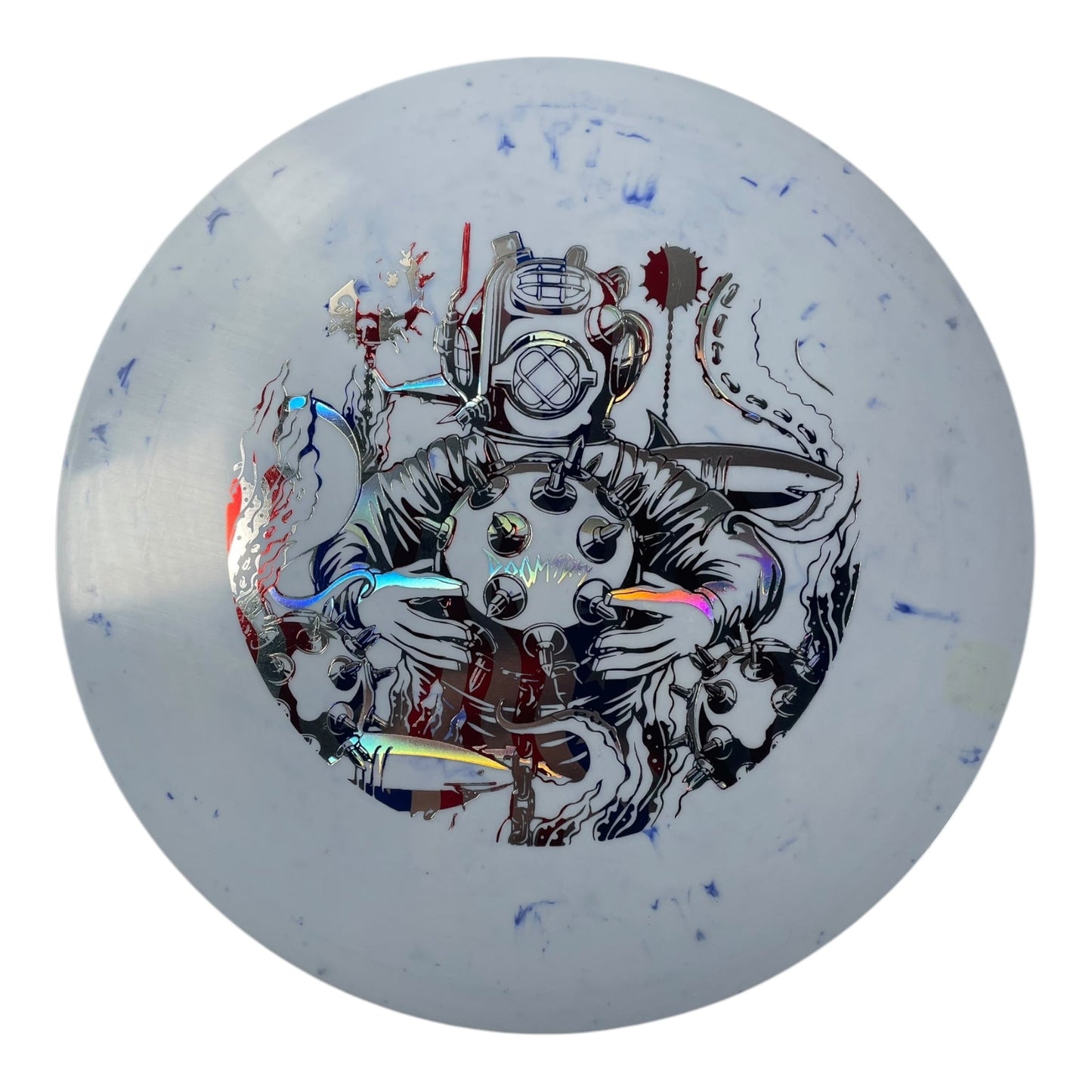 Doomsday Discs Depth Charge | Collapse | Blue/USA 179g Disc Golf