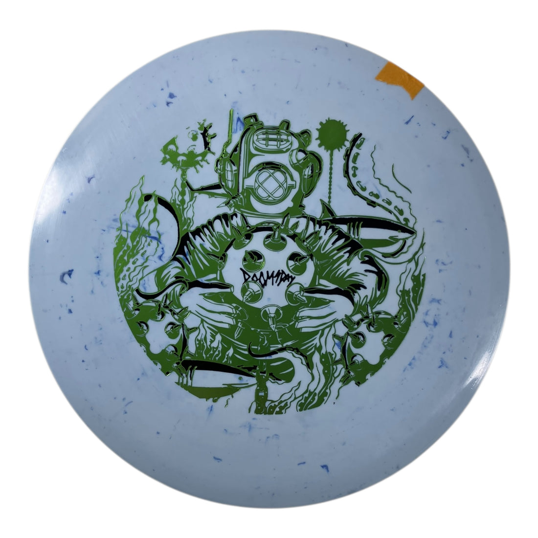 Doomsday Discs Depth Charge | Collapse | Blue/Green 177g Disc Golf
