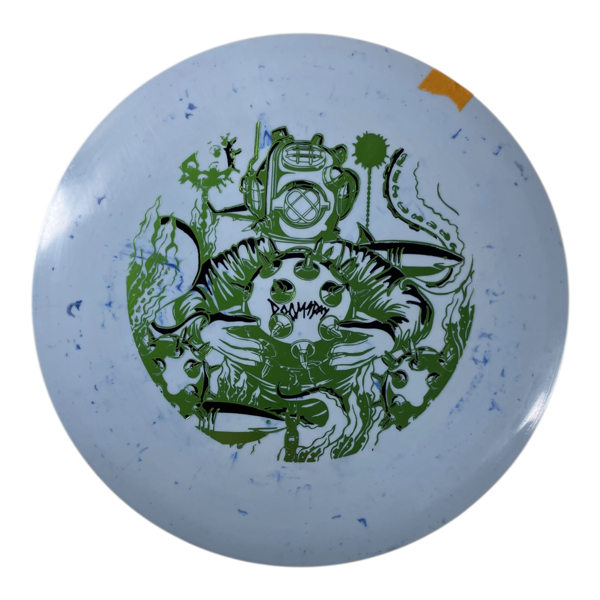 Doomsday Discs Depth Charge | Collapse | Blue/Green 177g Disc Golf