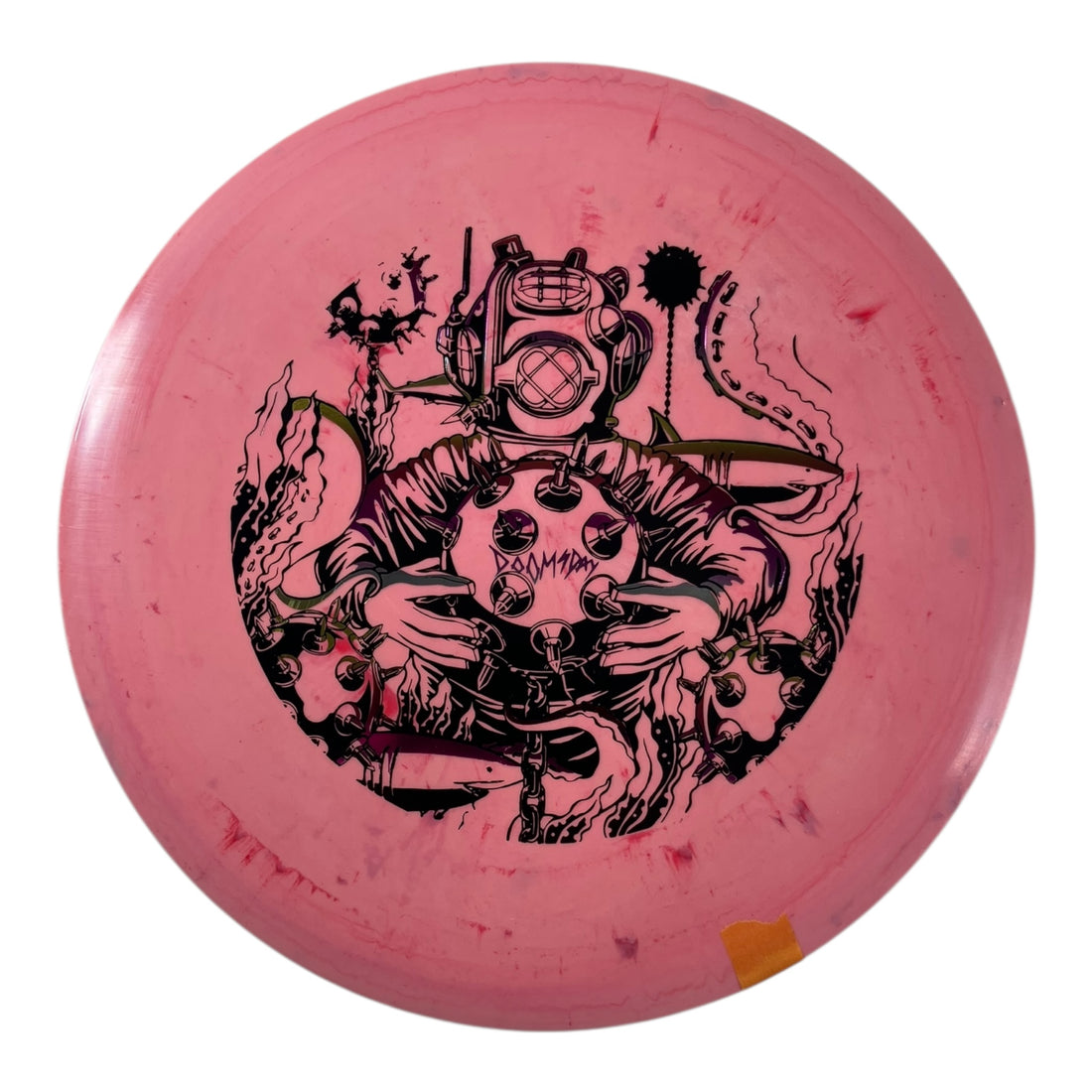 Doomsday Discs Depth Charge | Collapse | Pink/Sunset 178g Disc Golf