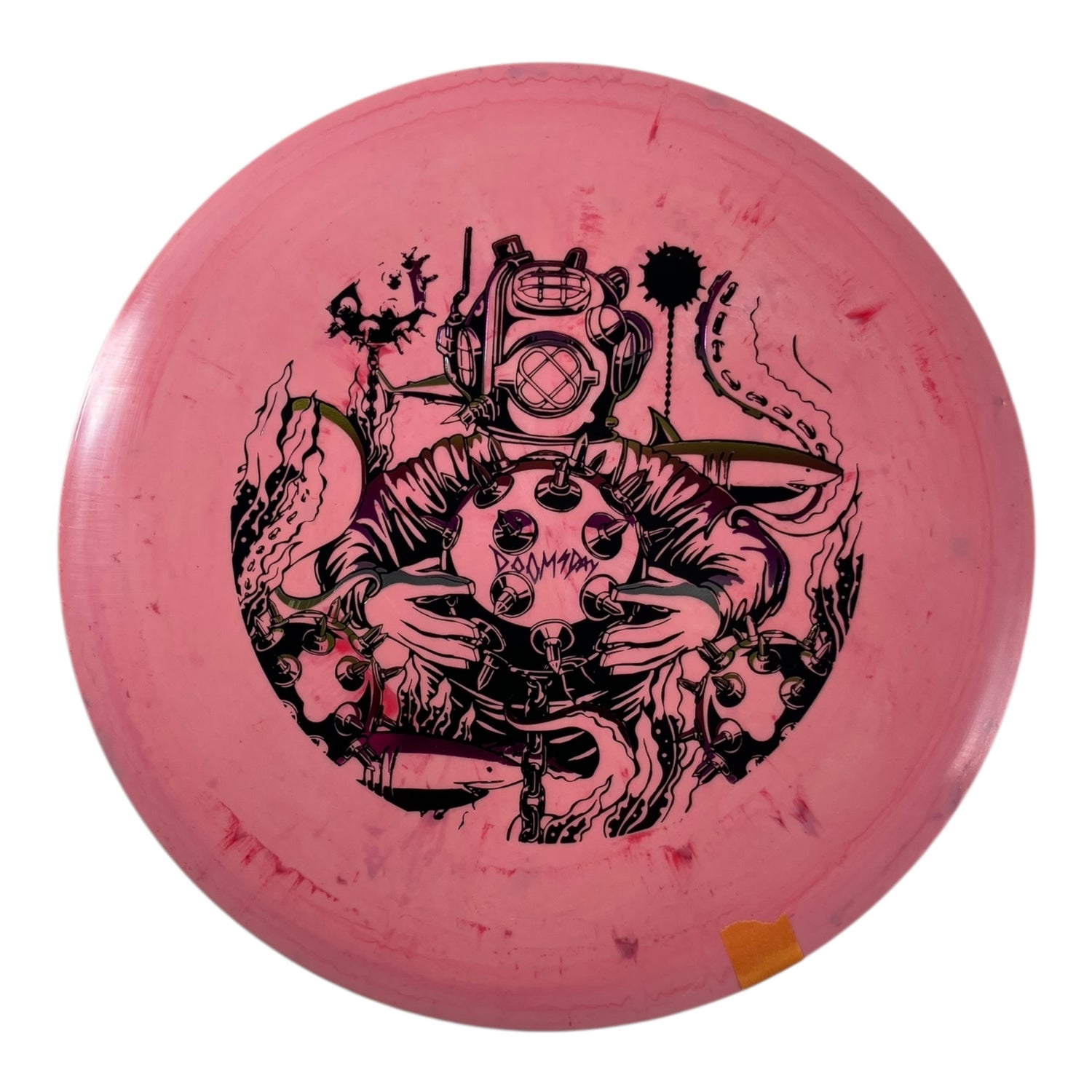 Doomsday Discs Depth Charge | Collapse | Pink/Sunset 178g Disc Golf