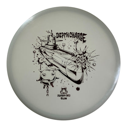 Doomsday Discs Depth Charge | Isolation Glow | Glow/Maroon 180g Disc Golf