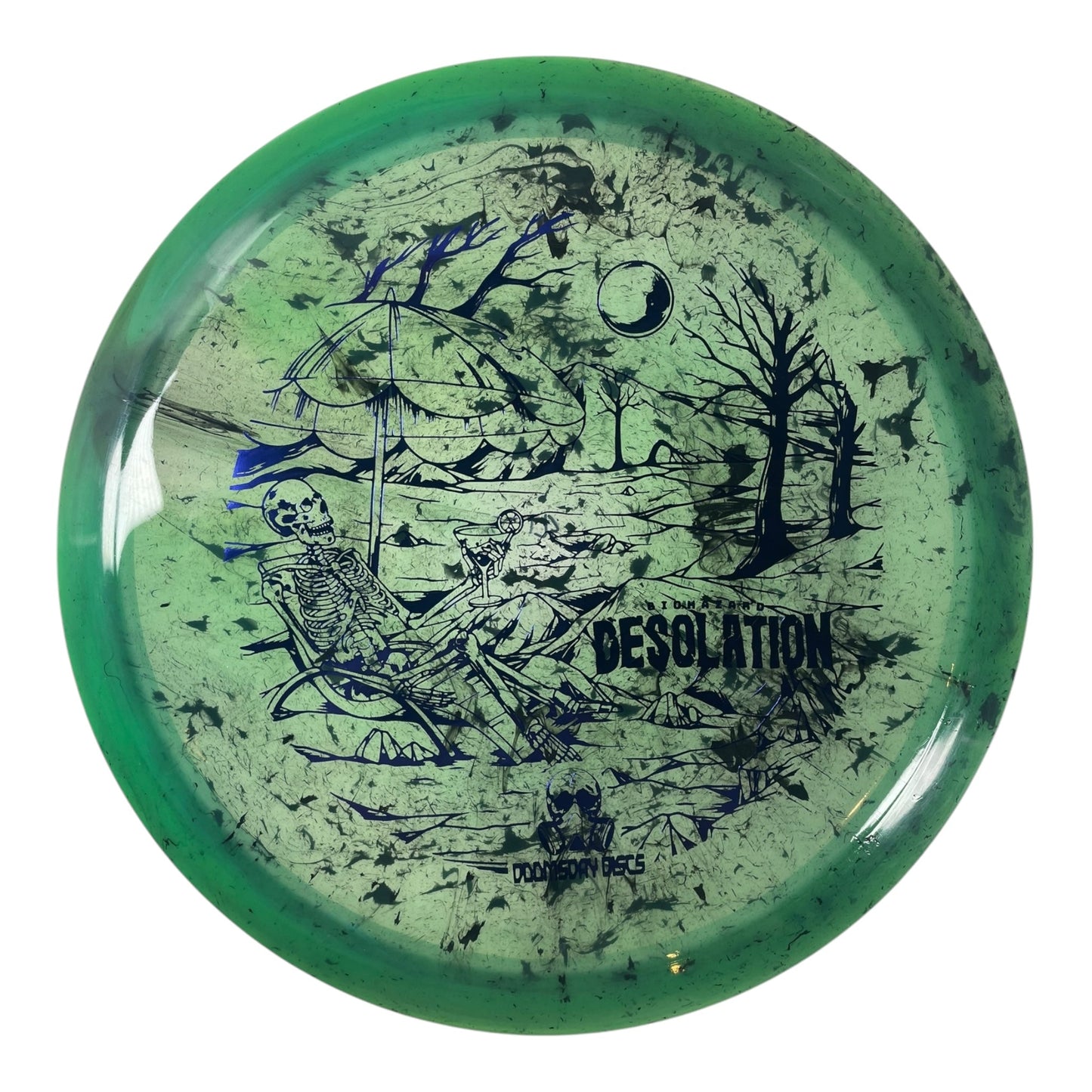 Doomsday Discs Desolation | Biohazard | Green/Blue 175g Disc Golf