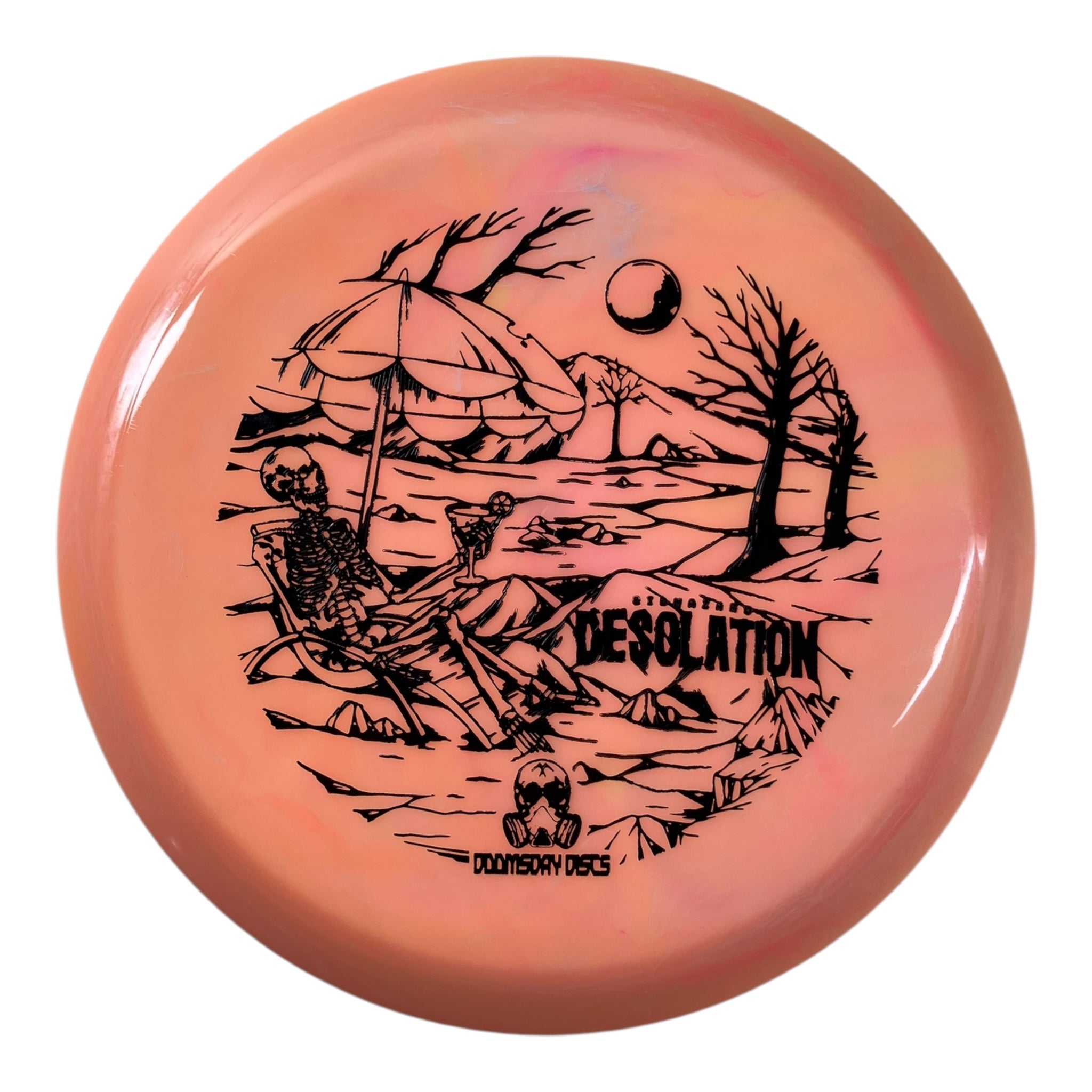 Doomsday Discs Desolation | Biohazard | Orange/Black 174g Disc Golf