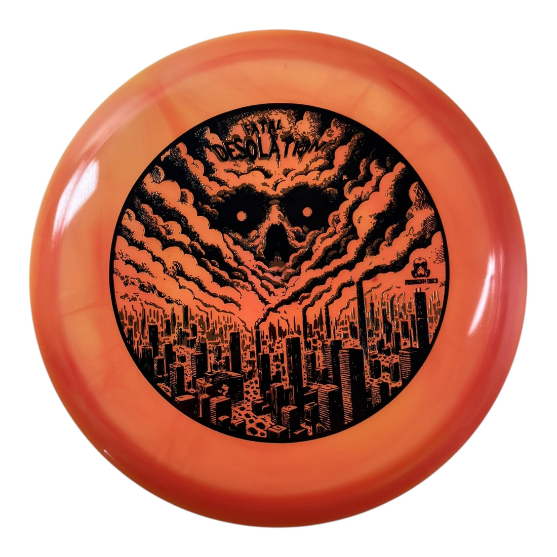 Doomsday Discs Desolation | Fatal | Orange/Black 172g Disc Golf