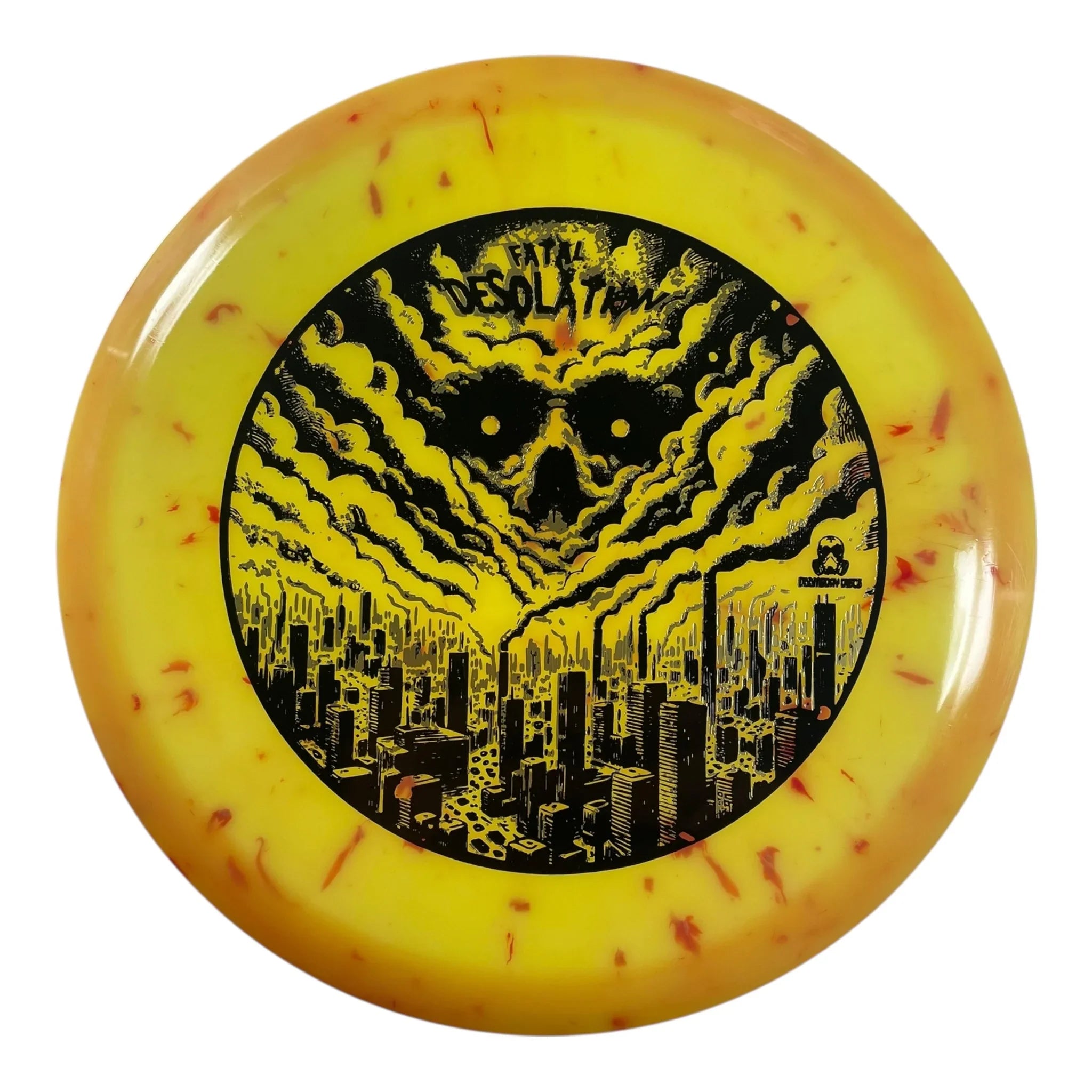 Doomsday Discs Desolation | Fatal | Orange/Black 174g Disc Golf