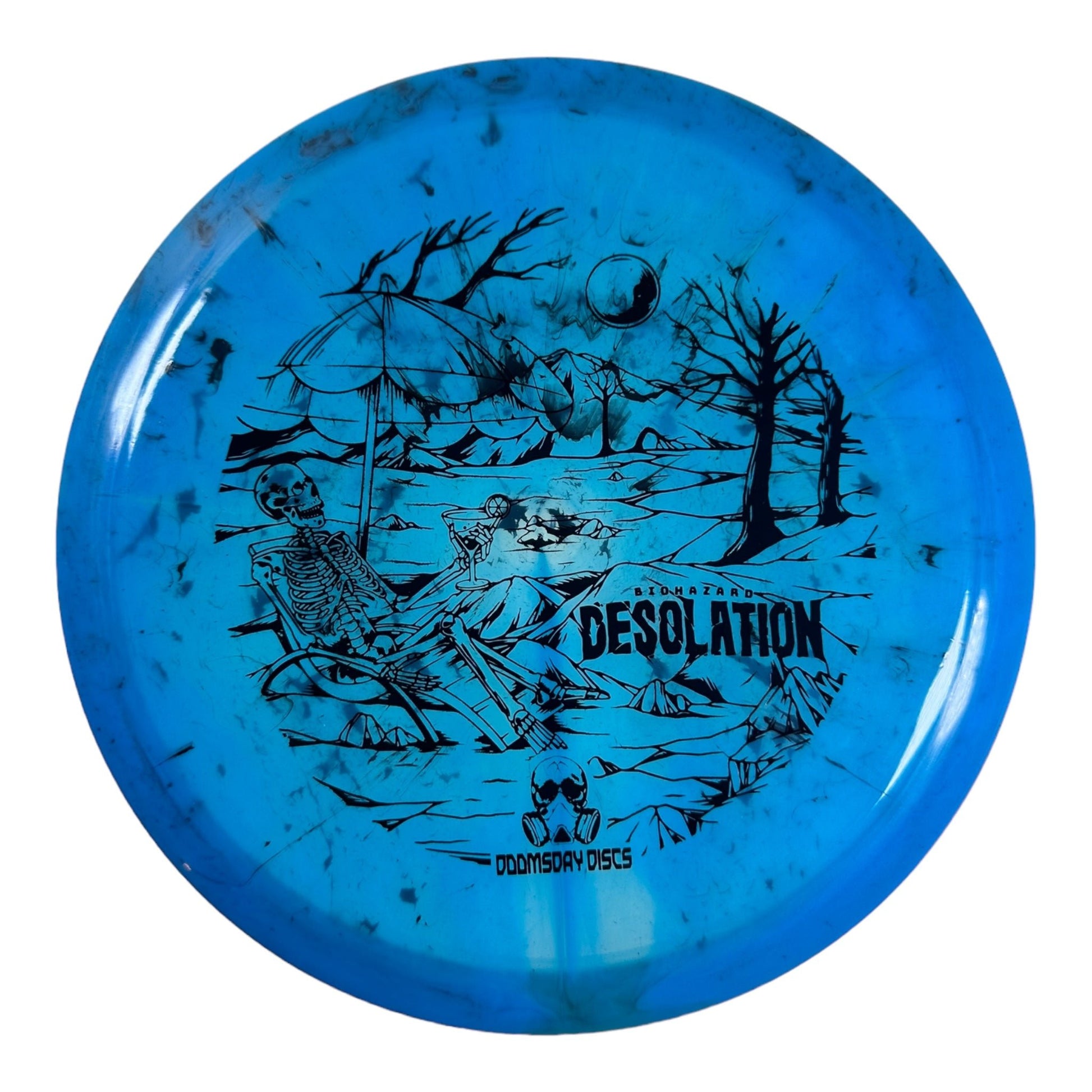 Doomsday Discs Desolation | Toxic Waste | Blue/Black 175g Disc Golf