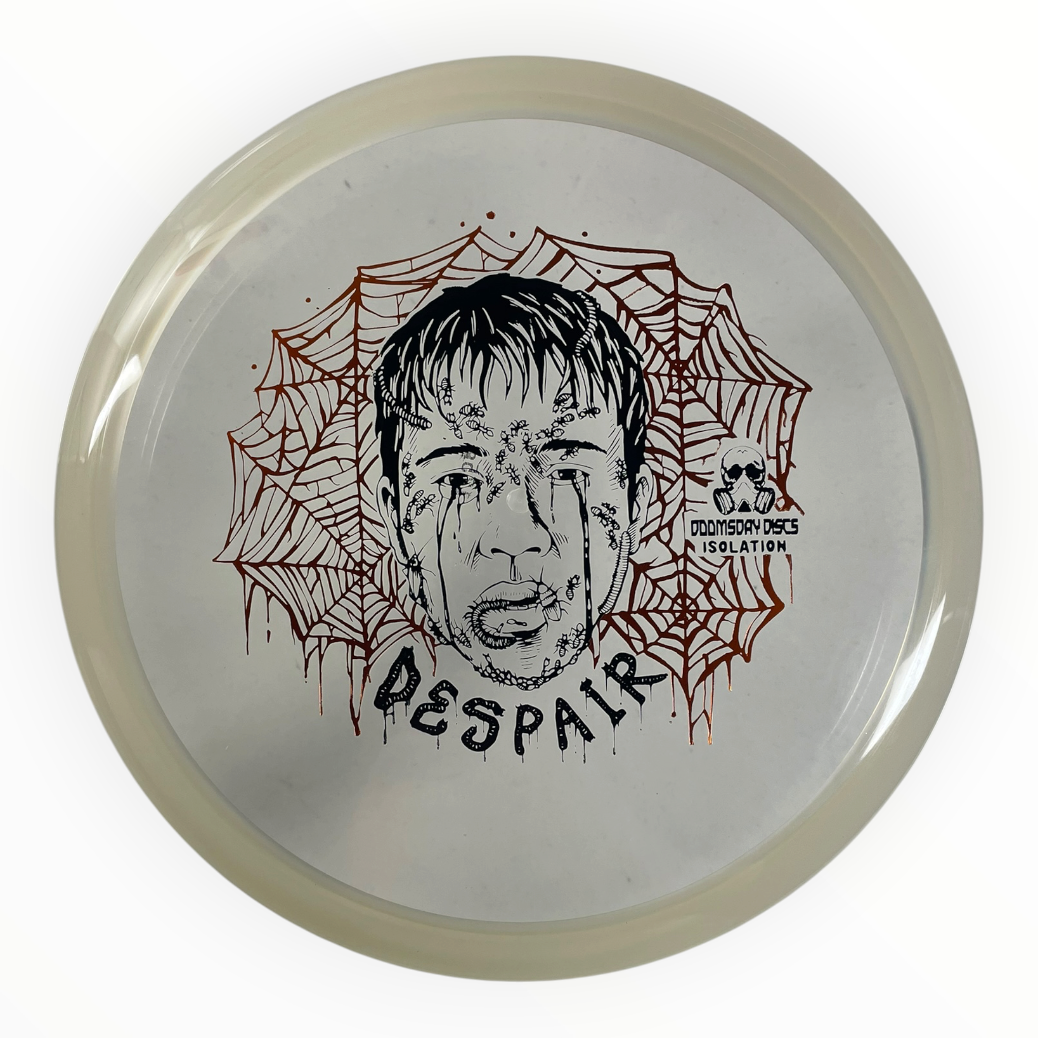 Doomsday Discs Despair | Isolation | Clear/Orange 174-175g (Limited Edition) Disc Golf