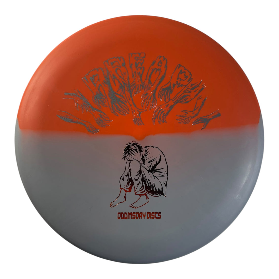 Doomsday Discs Dread | Ration | Orange/Silver 171-173g Disc Golf