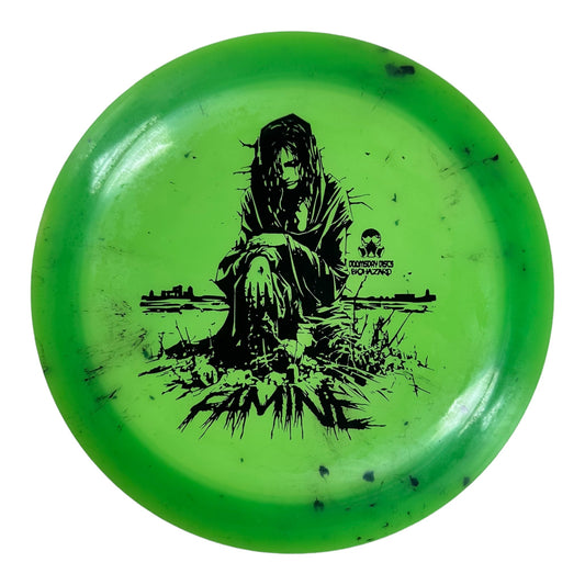 Doomsday Discs Famine | Biohazard | Green/Black 174g Disc Golf