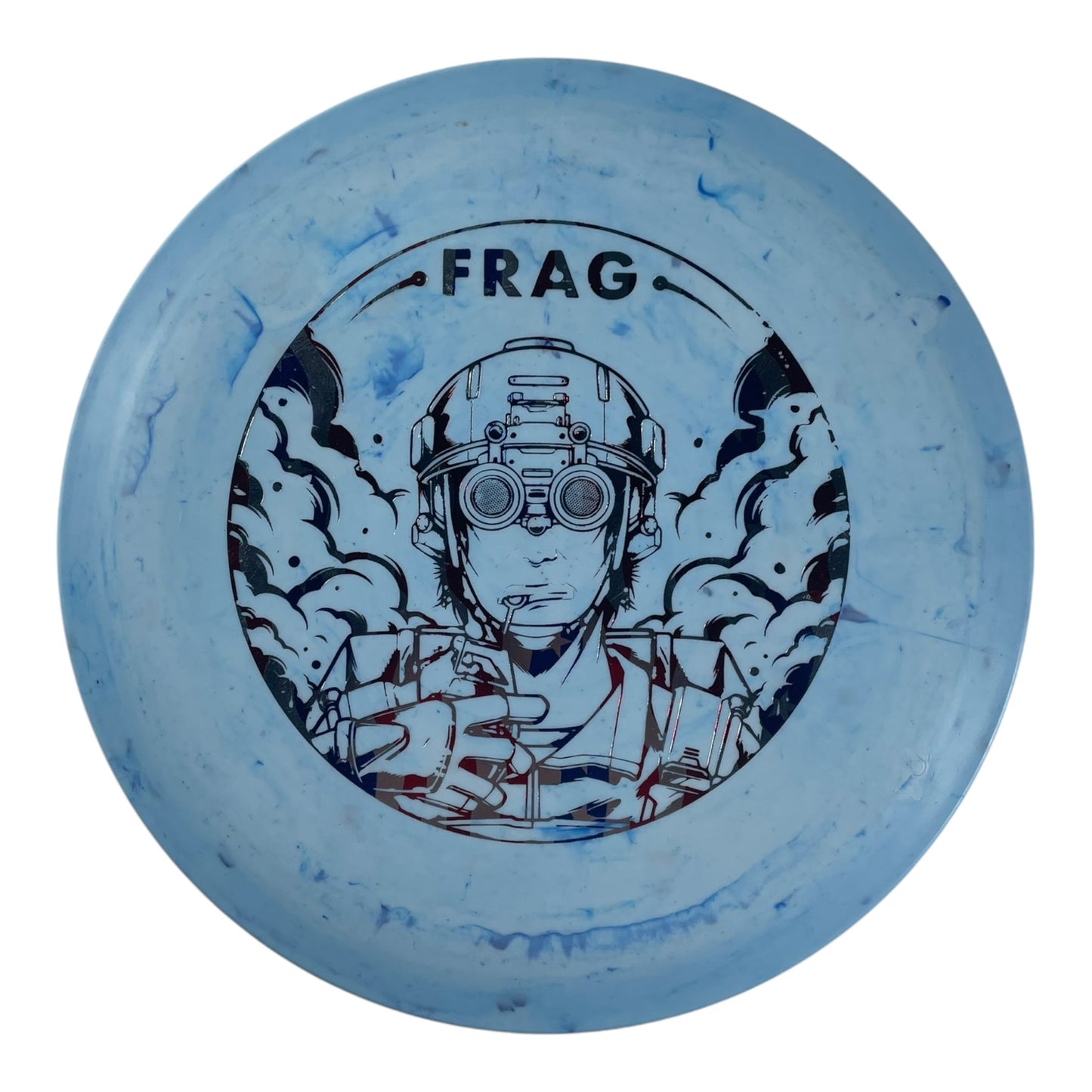 Doomsday Discs Frag | C - 4 | Blue/USA 179g Disc Golf