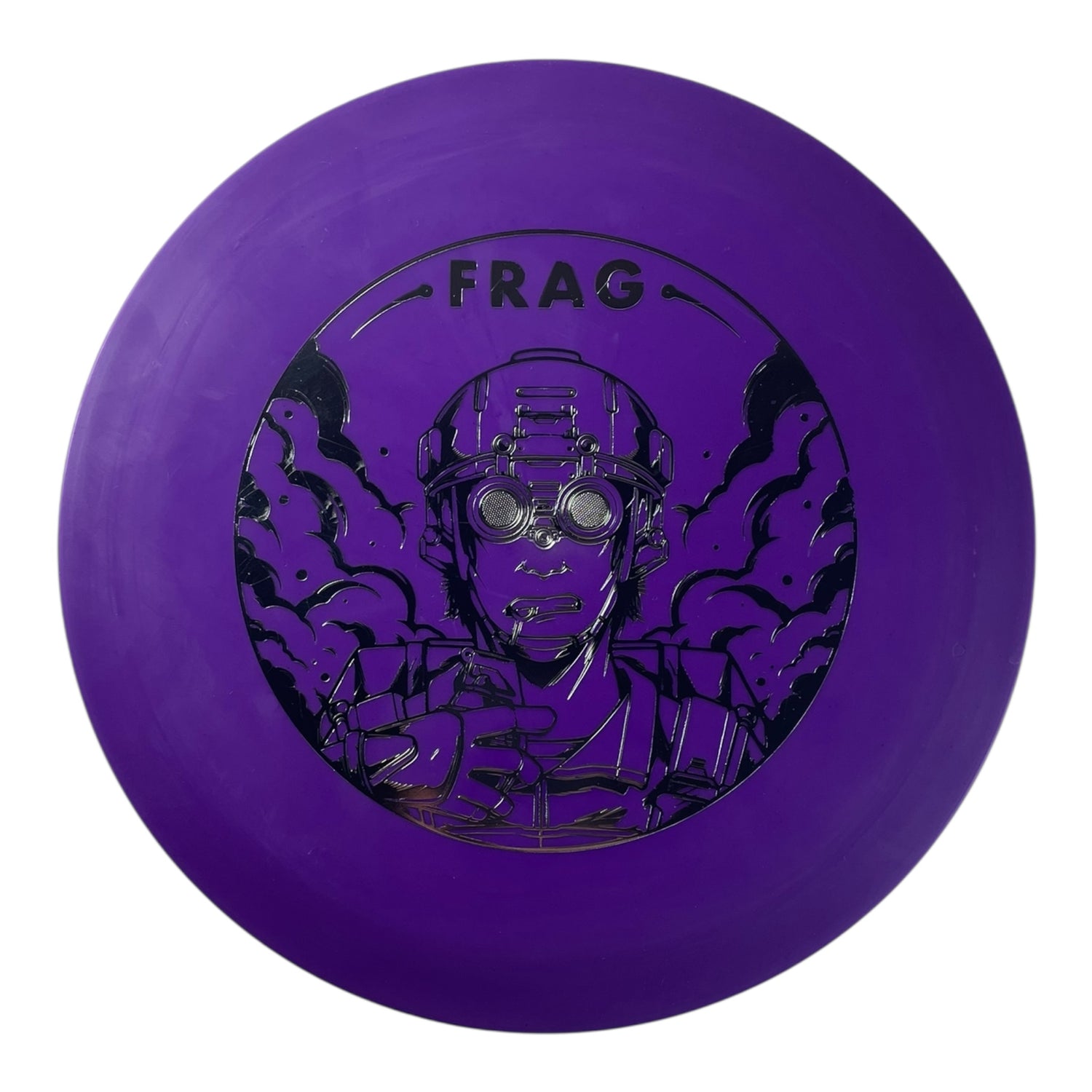 Doomsday Discs Frag | C-4 | Purple/Silver 178g Disc Golf
