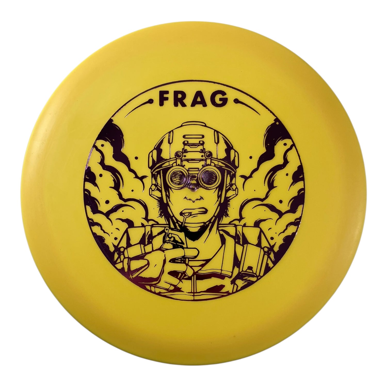 Doomsday Discs Frag | C-4 | Yellow/Pink 178g Disc Golf