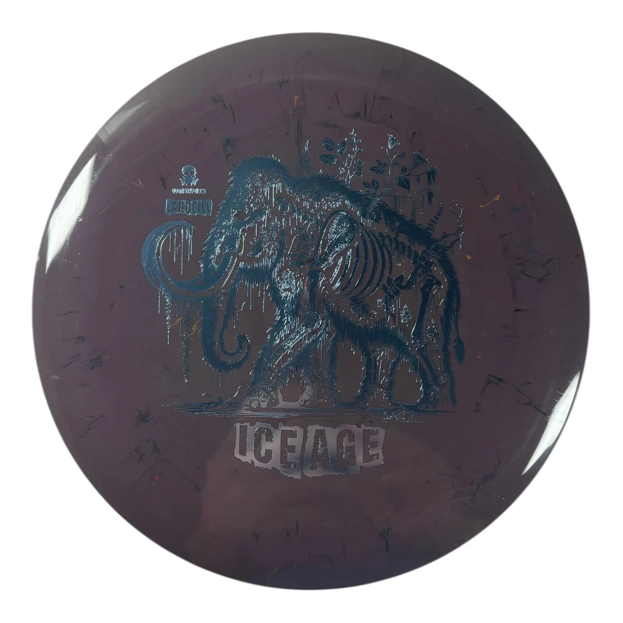 Doomsday Discs Ice Age | Landfill | Purple/Blue 175g Disc Golf