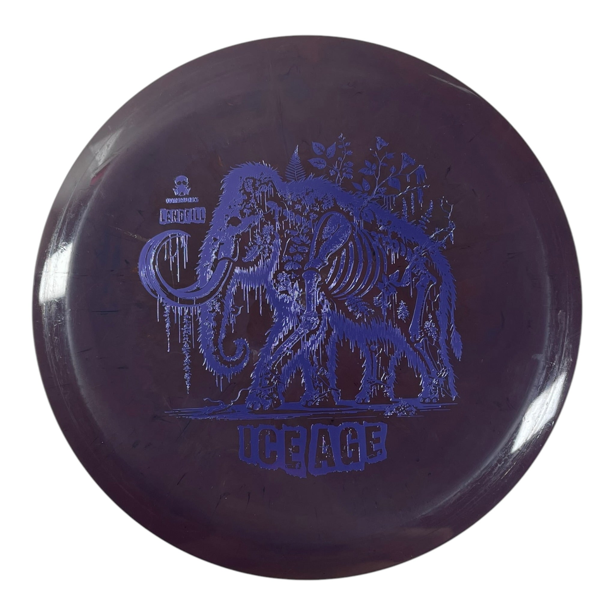 Doomsday Discs Ice Age | Landfill | Purple/Purple 175g Disc Golf