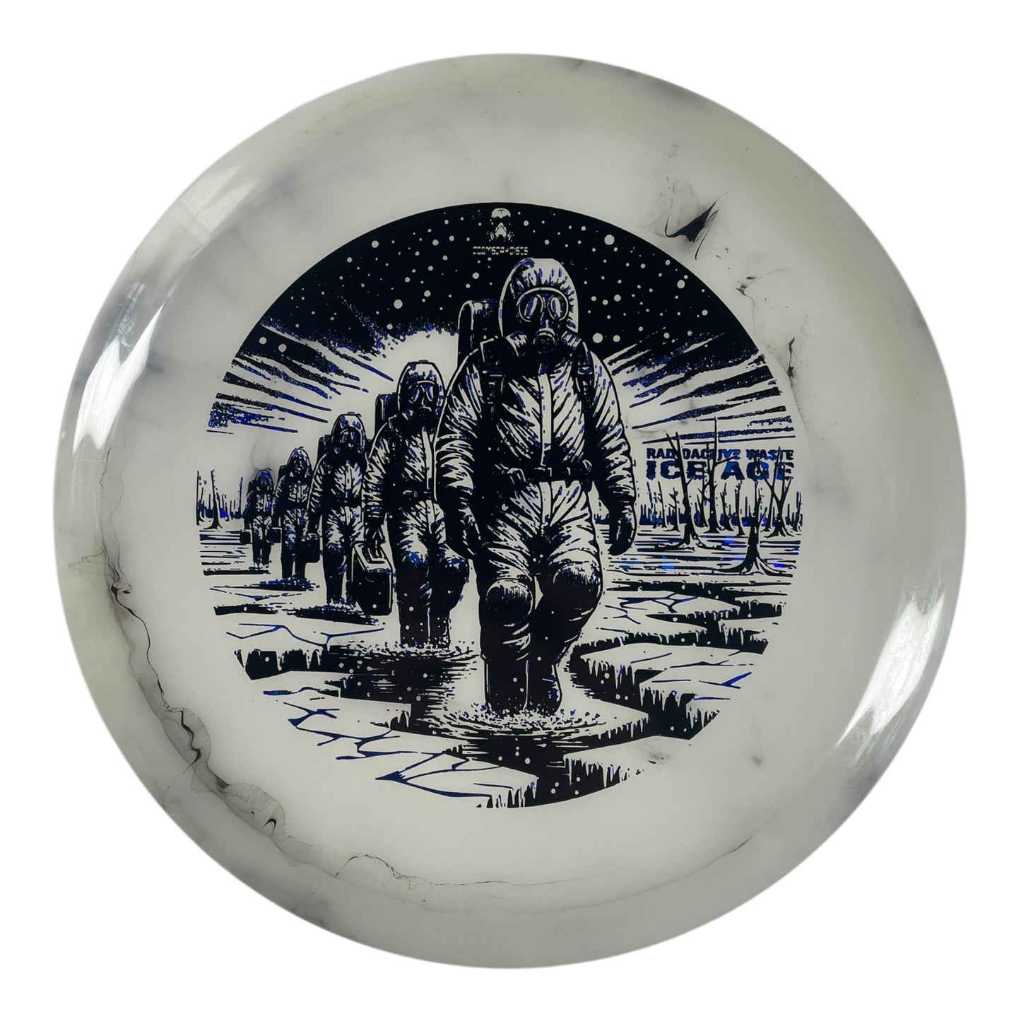 Doomsday Discs Ice Age | Radioactive Waste | Glow/Blue 173g Disc Golf