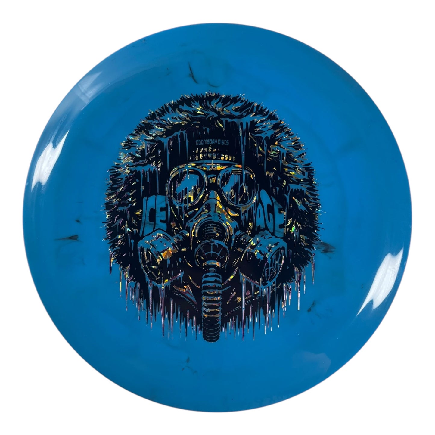 Doomsday Discs Ice Age | Toxic Waste | Blue/Multi 174g Disc Golf