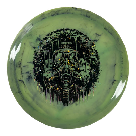 Doomsday Discs Ice Age | Toxic Waste | Green/Multi 174g Disc Golf