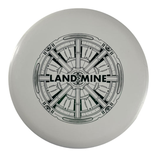 Doomsday Discs Land Mine | Weapons Grade | White/Green 172g Disc Golf