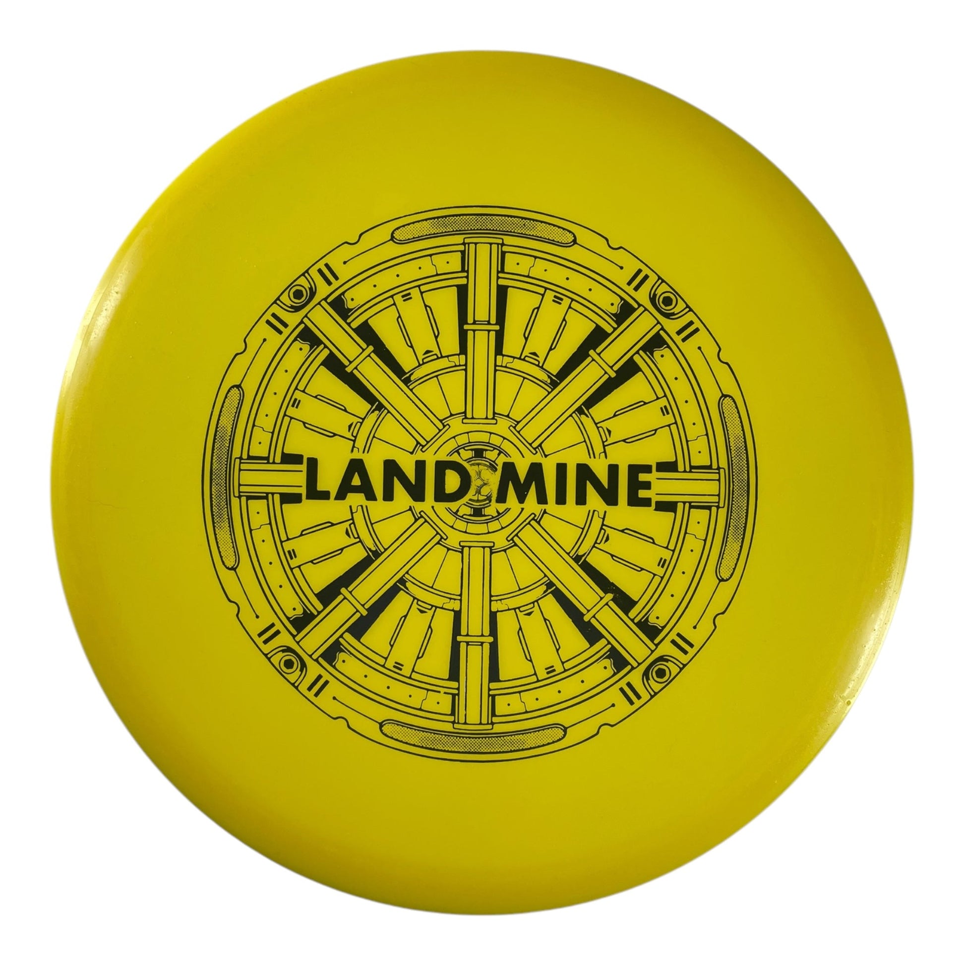 Doomsday Discs Land Mine | Weapons Grade | Yellow/Blue 172g Disc Golf