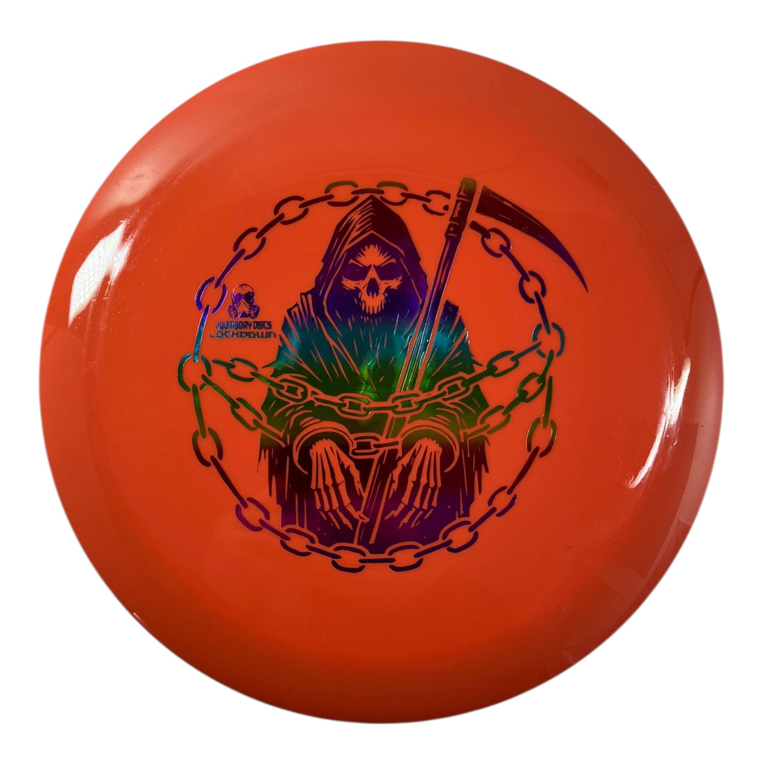 Doomsday Discs Lockdown | Survival | Orange/Rainbow 174g Disc Golf