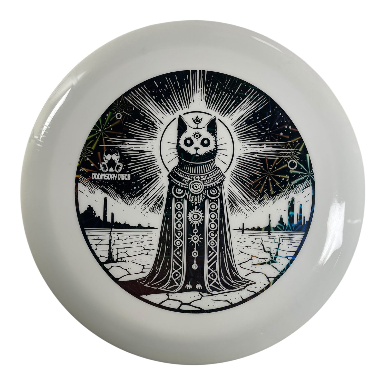 Doomsday Discs Lockdown | Survival | White/Holo 175g (Special Edition) Disc Golf