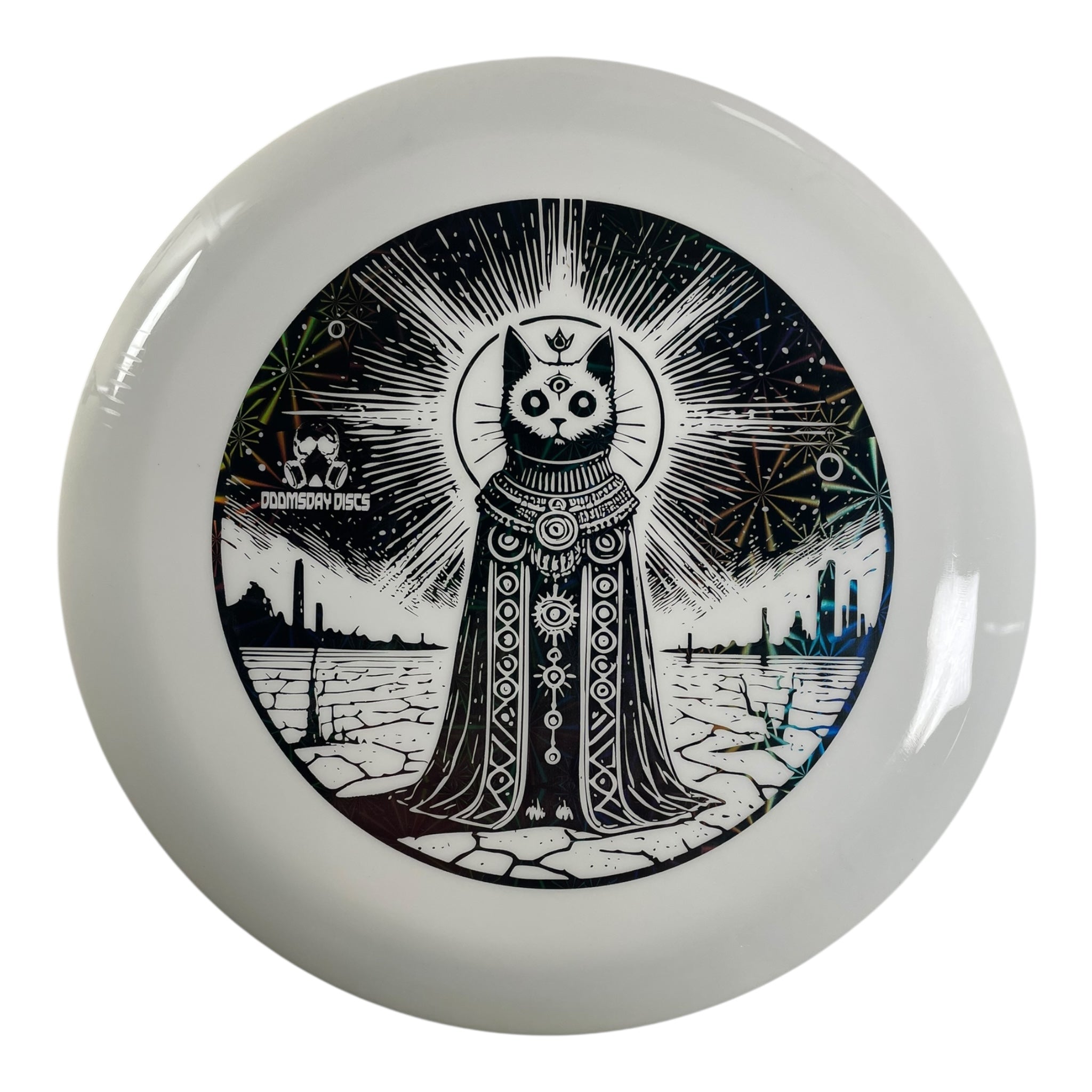 Doomsday Discs Lockdown | Survival | White/Holo 175g (Special Edition) Disc Golf